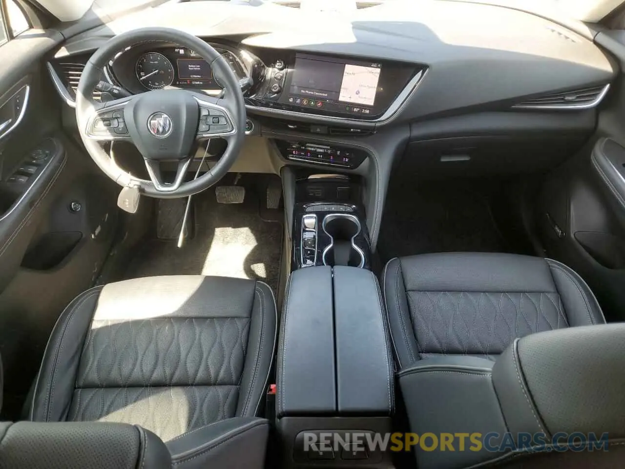 8 Photograph of a damaged car LRBFZRR43MD147758 BUICK ENVISION 2021