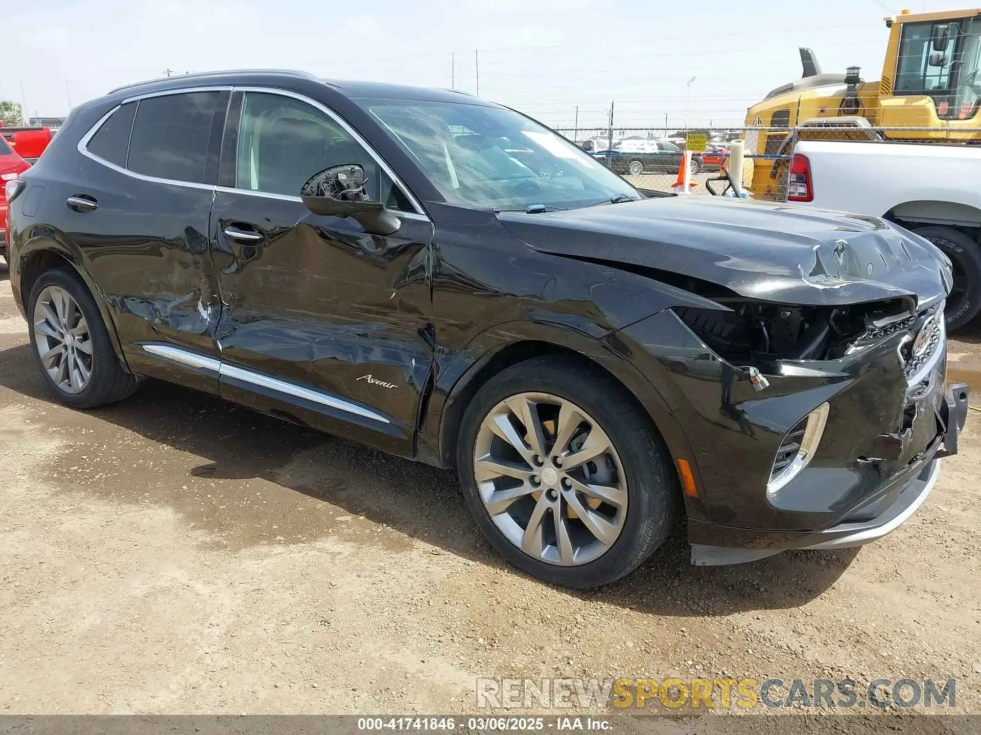 1 Photograph of a damaged car LRBFZRR49MD109418 BUICK ENVISION 2021