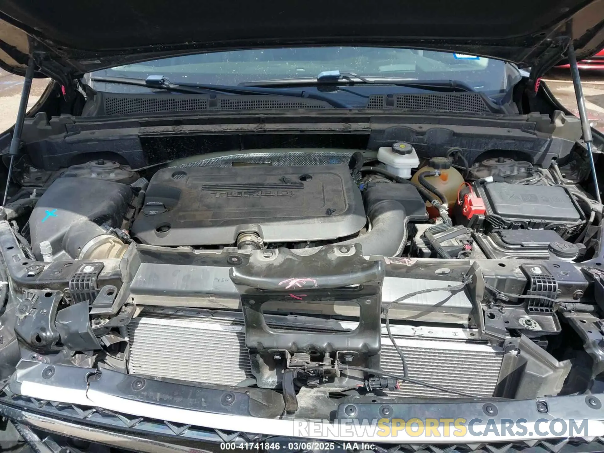 10 Photograph of a damaged car LRBFZRR49MD109418 BUICK ENVISION 2021