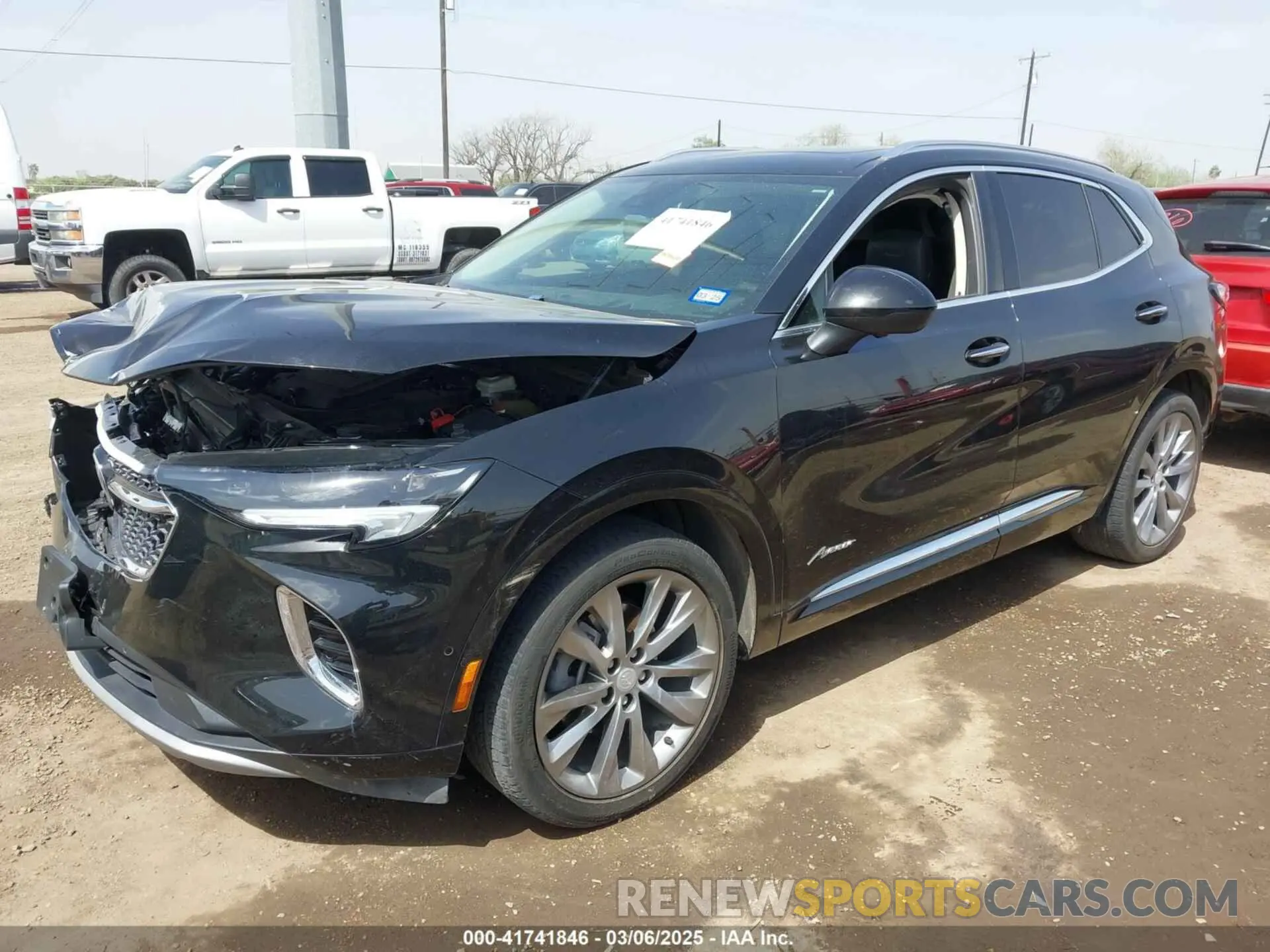 2 Photograph of a damaged car LRBFZRR49MD109418 BUICK ENVISION 2021