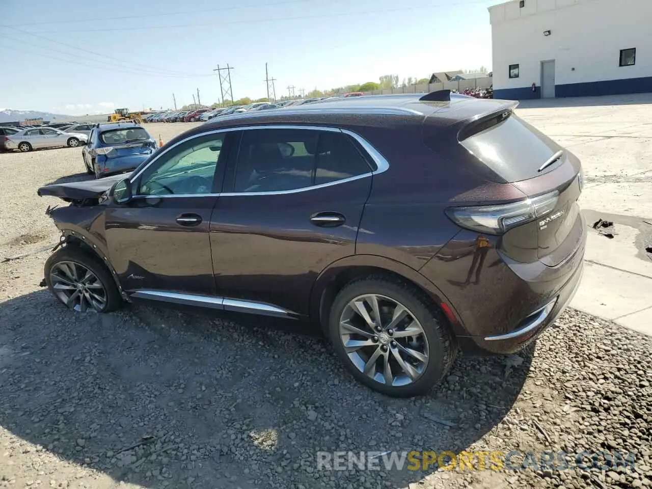 2 Photograph of a damaged car LRBFZSR40MD125966 BUICK ENVISION 2021