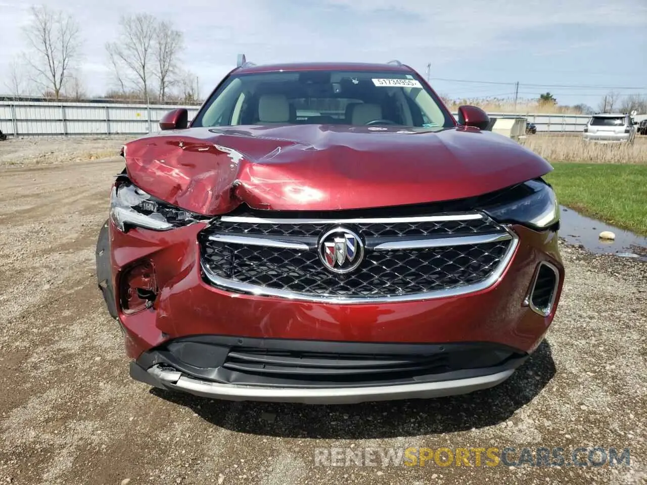 5 Фотография поврежденного автомобиля LRBFZSR42MD141943 BUICK ENVISION 2021