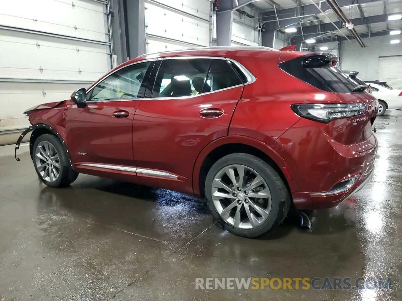 2 Фотография поврежденного автомобиля LRBFZSR44MD180002 BUICK ENVISION 2021