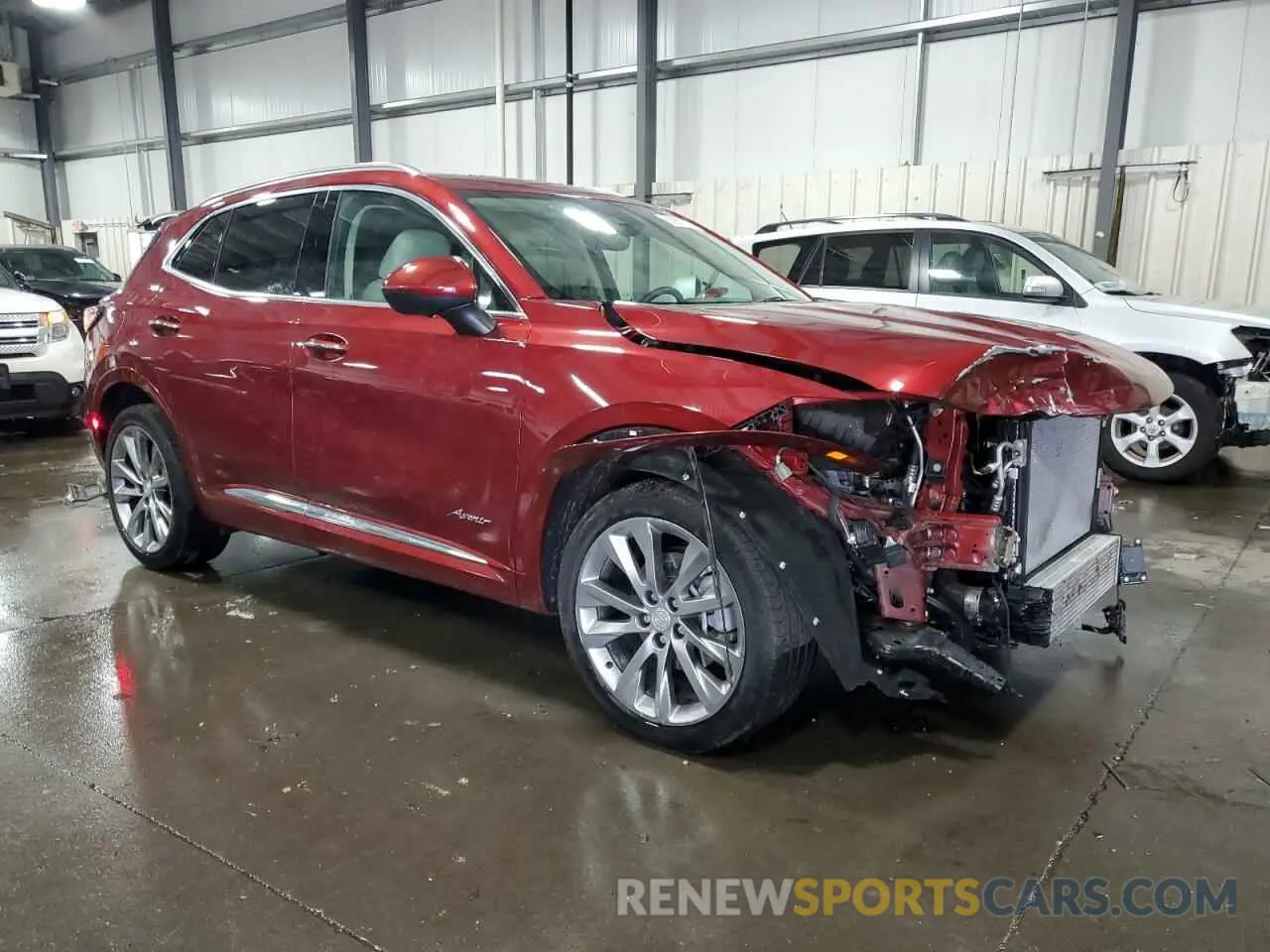 4 Фотография поврежденного автомобиля LRBFZSR44MD180002 BUICK ENVISION 2021