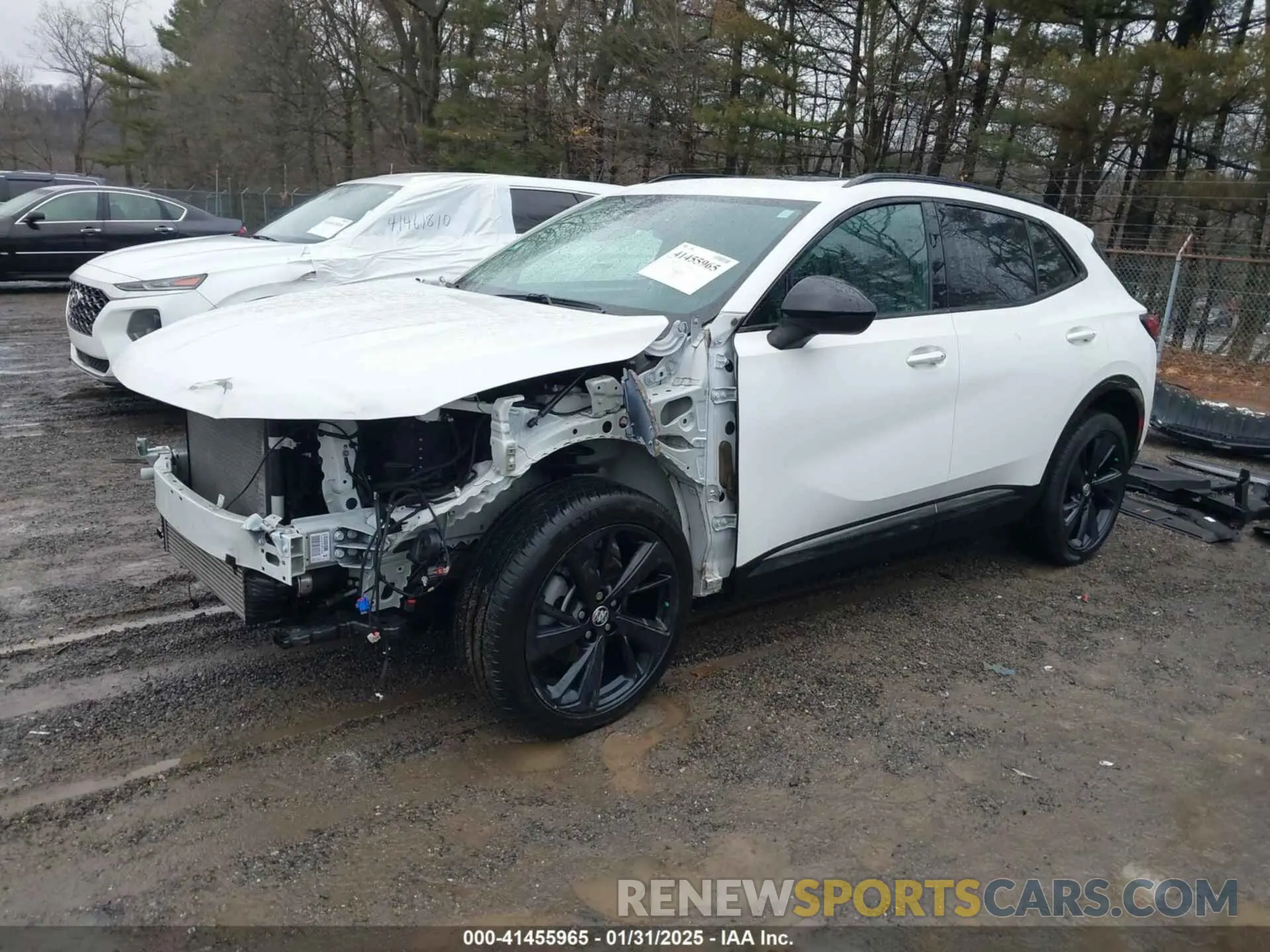 2 Photograph of a damaged car LRBAZLR40ND128190 BUICK ENVISION 2022
