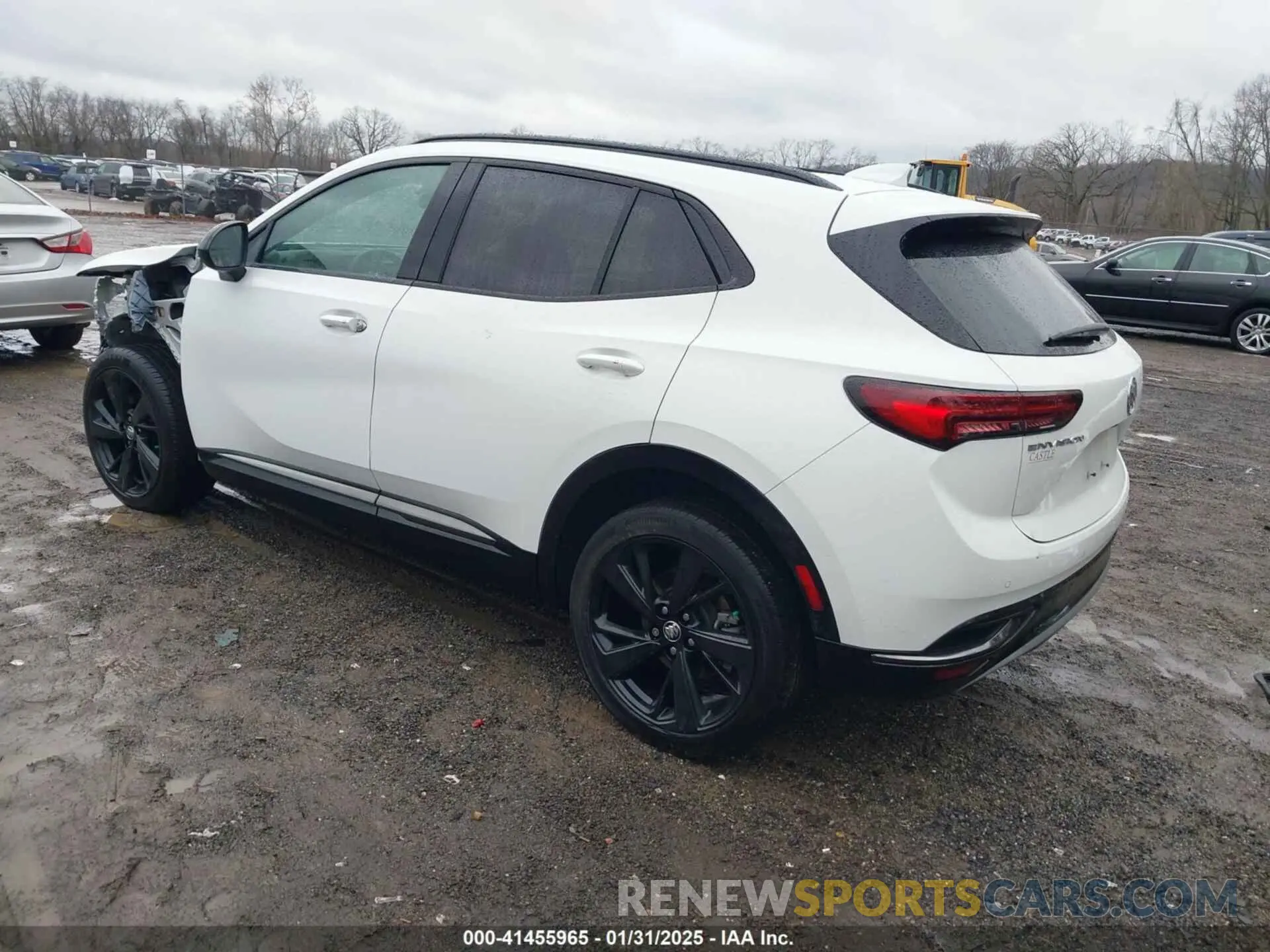 3 Photograph of a damaged car LRBAZLR40ND128190 BUICK ENVISION 2022