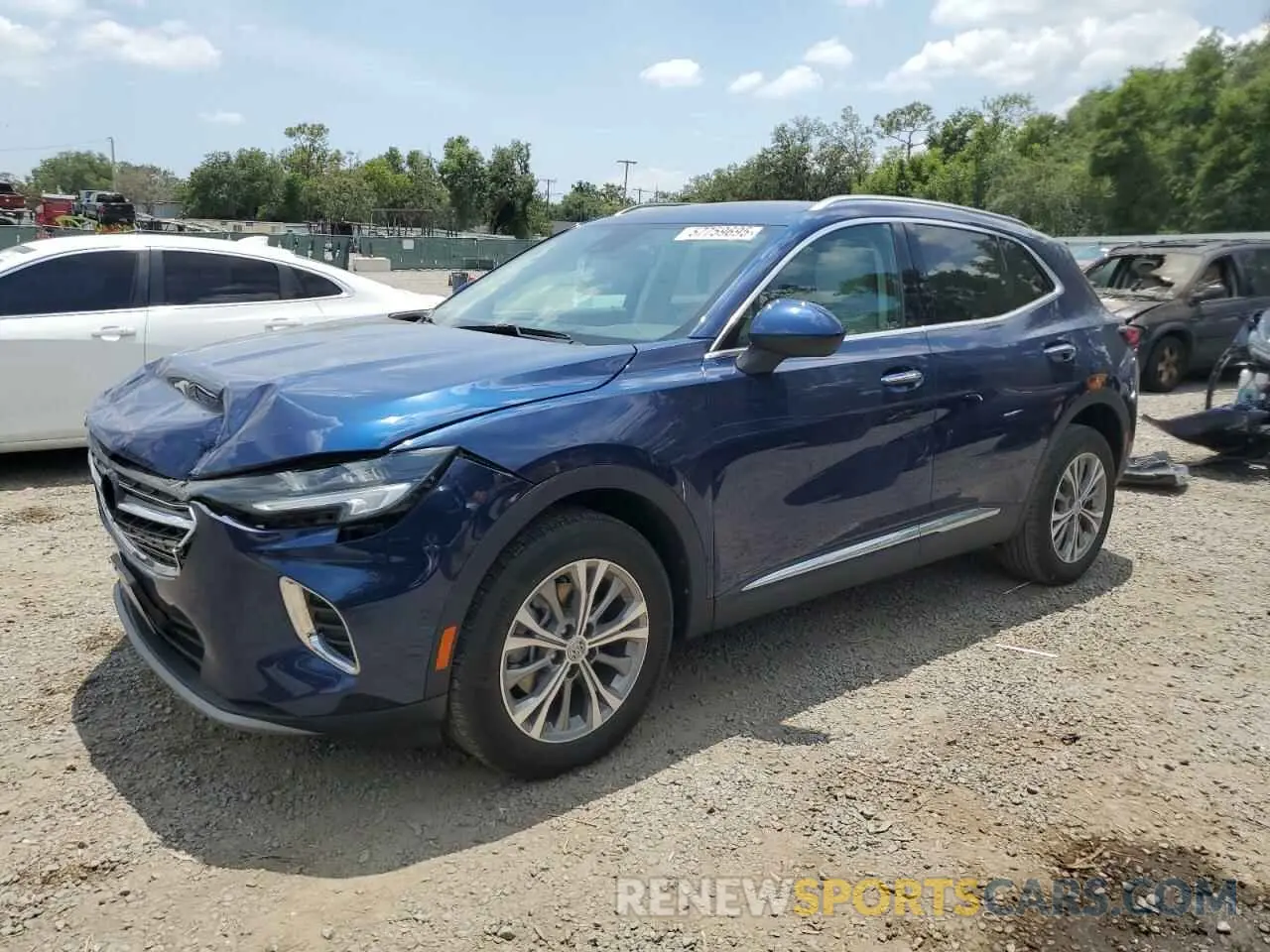 1 Photograph of a damaged car LRBAZLR40ND139383 BUICK ENVISION 2022