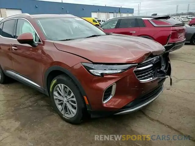 11 Фотография поврежденного автомобиля LRBAZLR41ND126979 BUICK ENVISION 2022