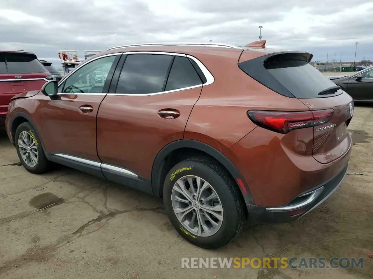 2 Фотография поврежденного автомобиля LRBAZLR41ND126979 BUICK ENVISION 2022