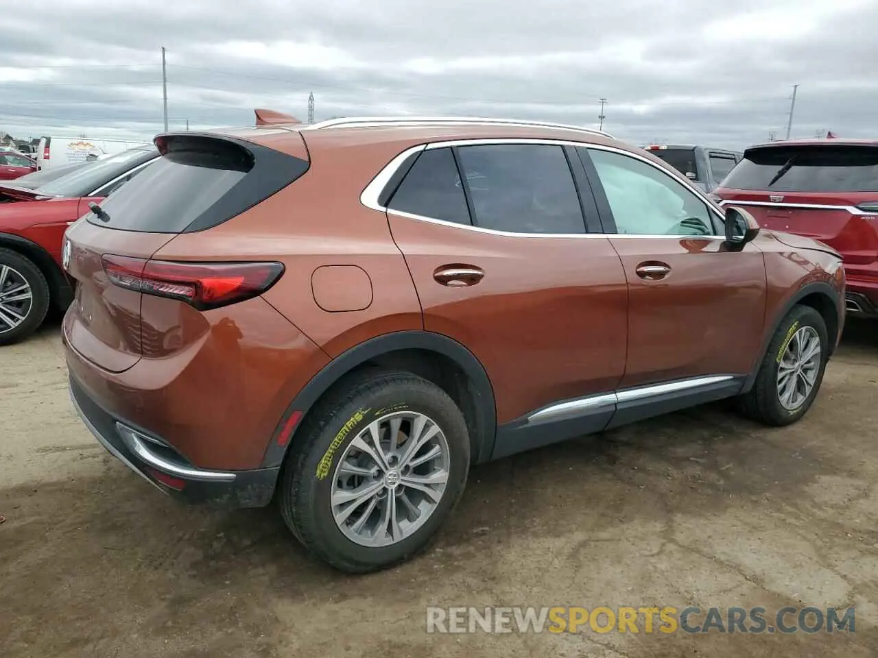 3 Фотография поврежденного автомобиля LRBAZLR41ND126979 BUICK ENVISION 2022