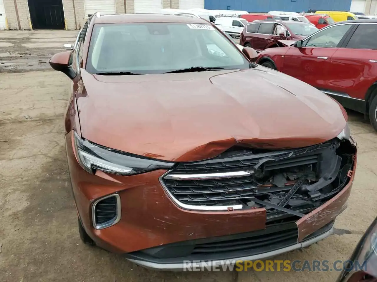 5 Фотография поврежденного автомобиля LRBAZLR41ND126979 BUICK ENVISION 2022