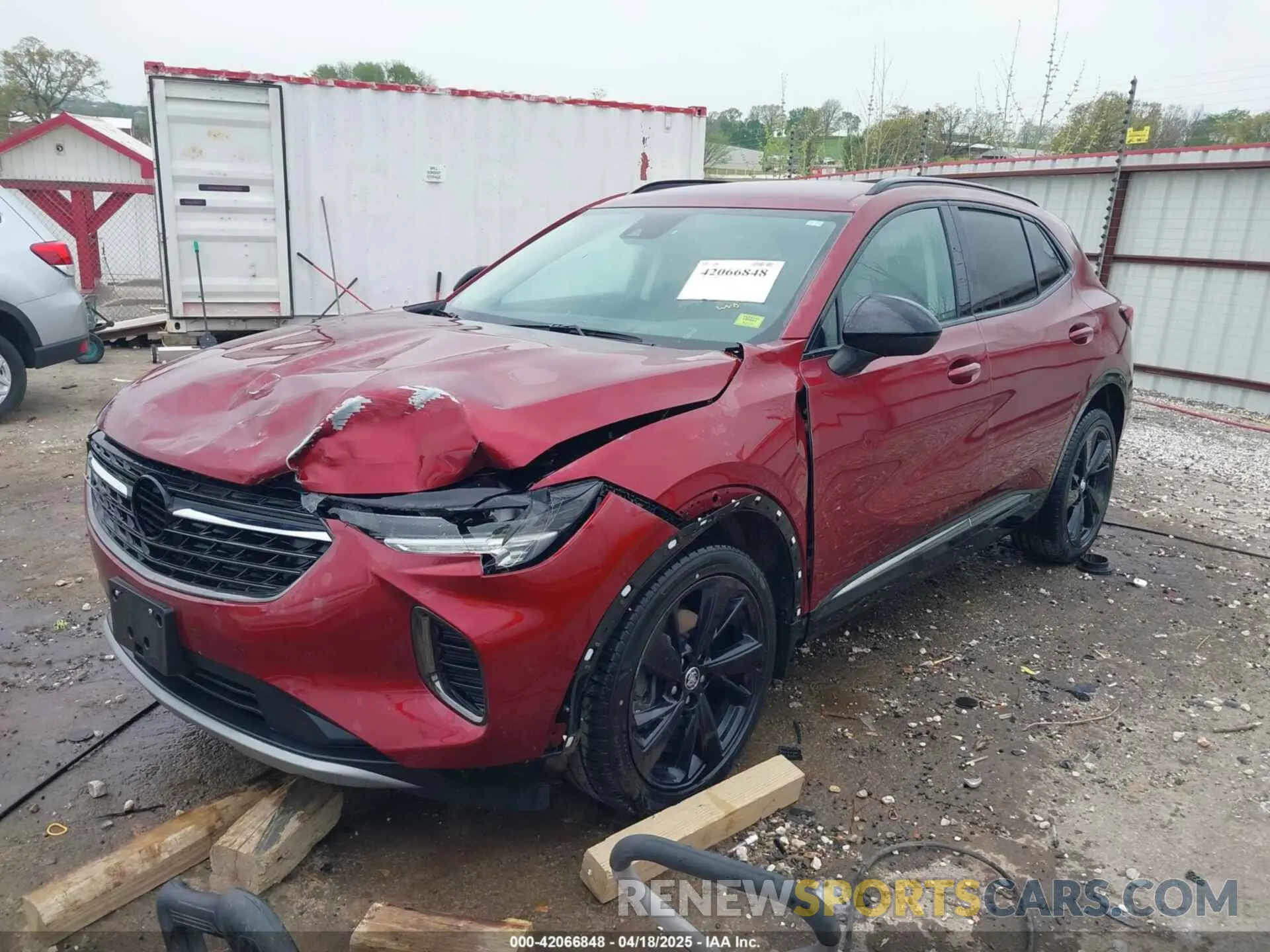 2 Photograph of a damaged car LRBAZLR42ND020444 BUICK ENVISION 2022
