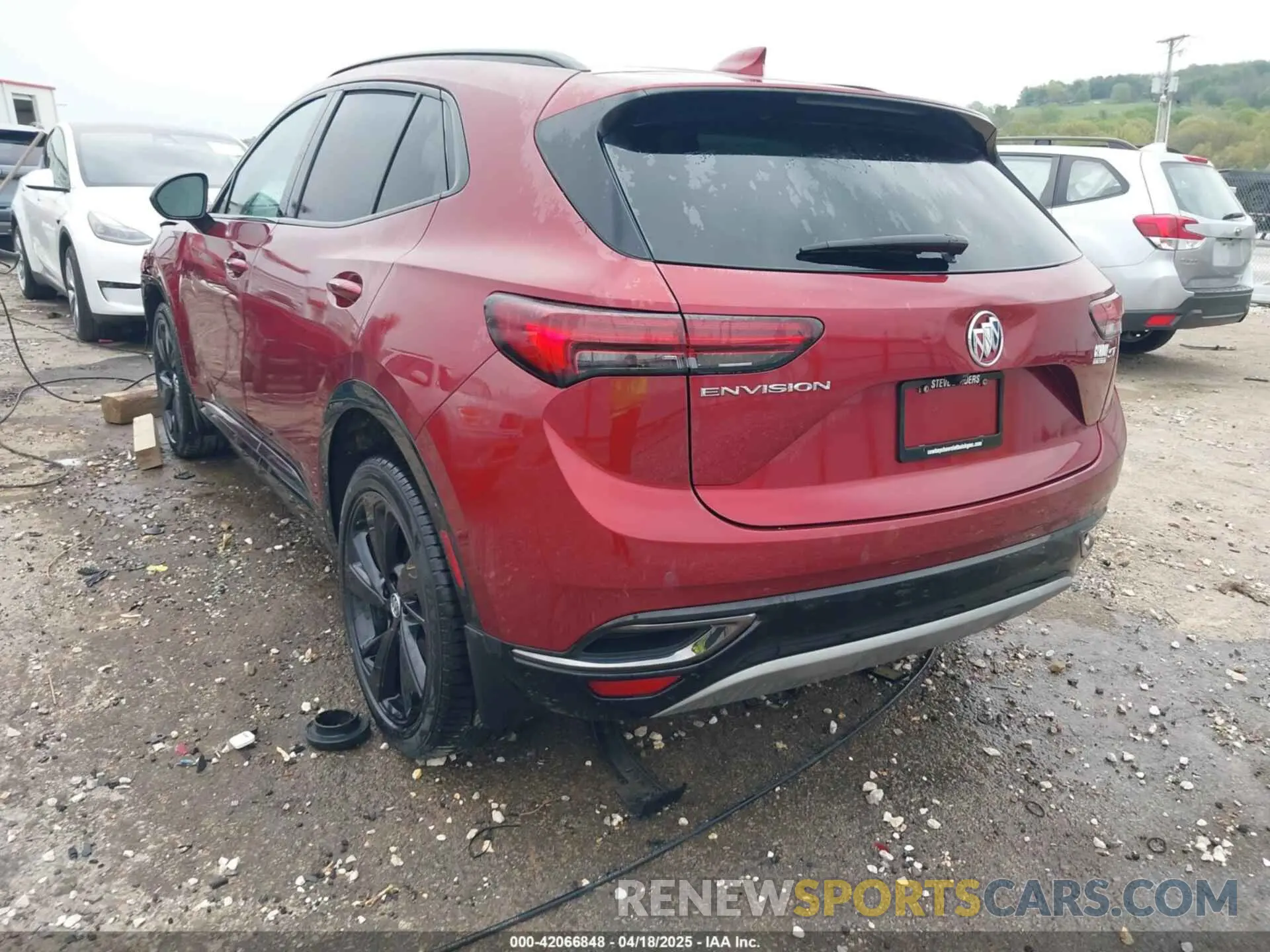 3 Photograph of a damaged car LRBAZLR42ND020444 BUICK ENVISION 2022
