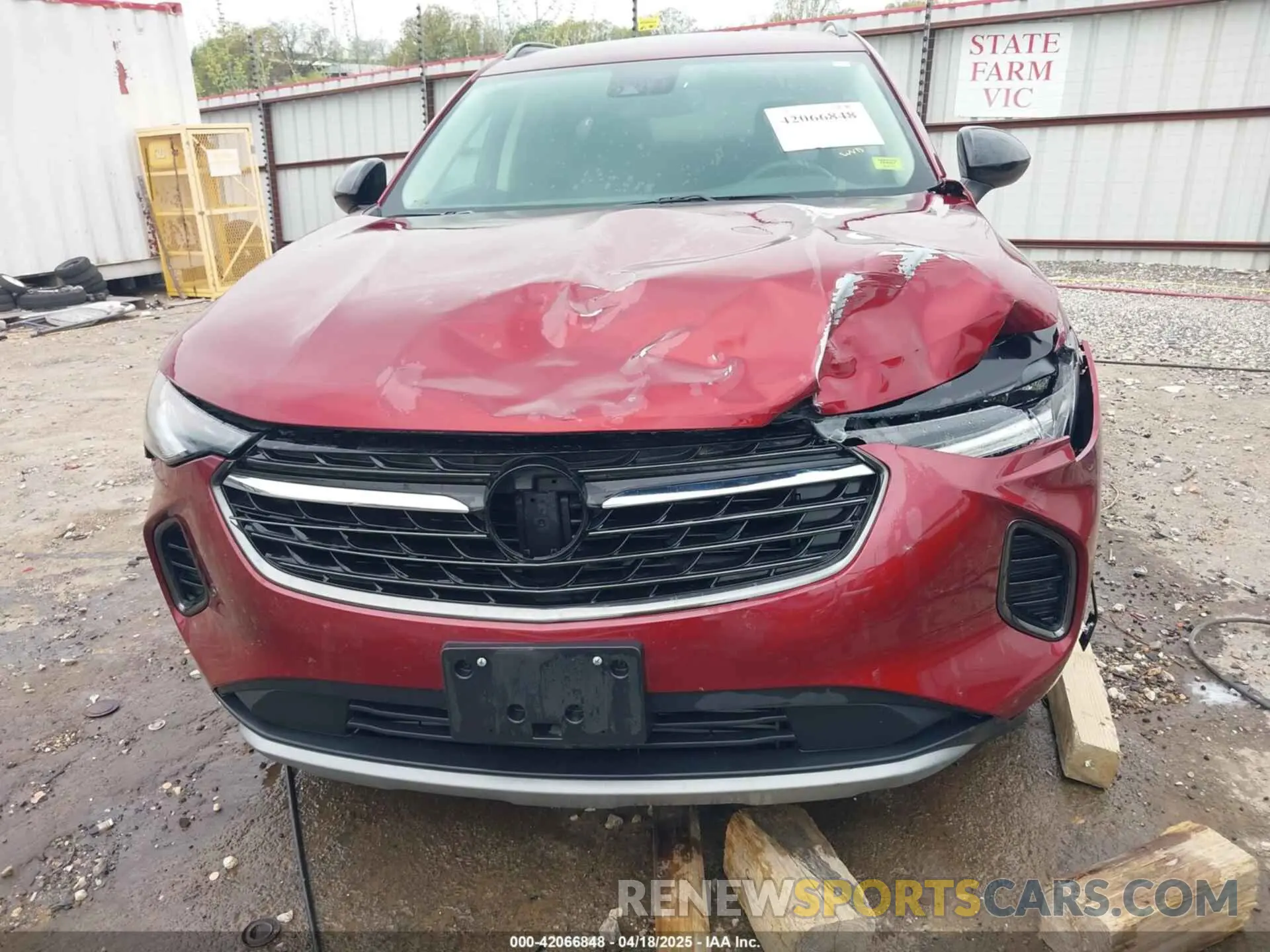 6 Photograph of a damaged car LRBAZLR42ND020444 BUICK ENVISION 2022