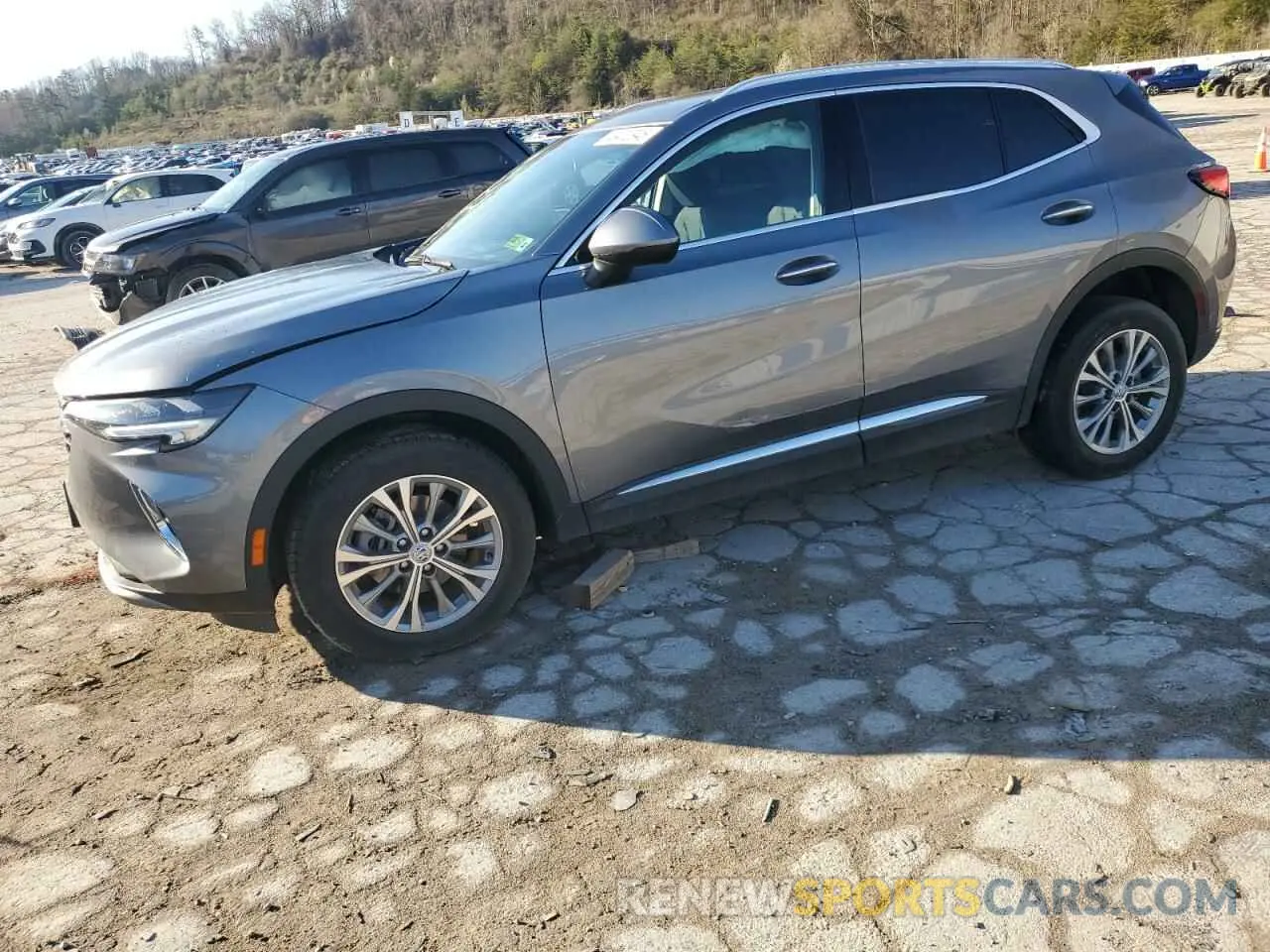 1 Photograph of a damaged car LRBAZLR43ND060676 BUICK ENVISION 2022