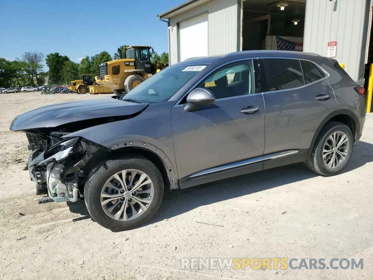 1 Фотография поврежденного автомобиля LRBAZLR44ND062033 BUICK ENVISION 2022
