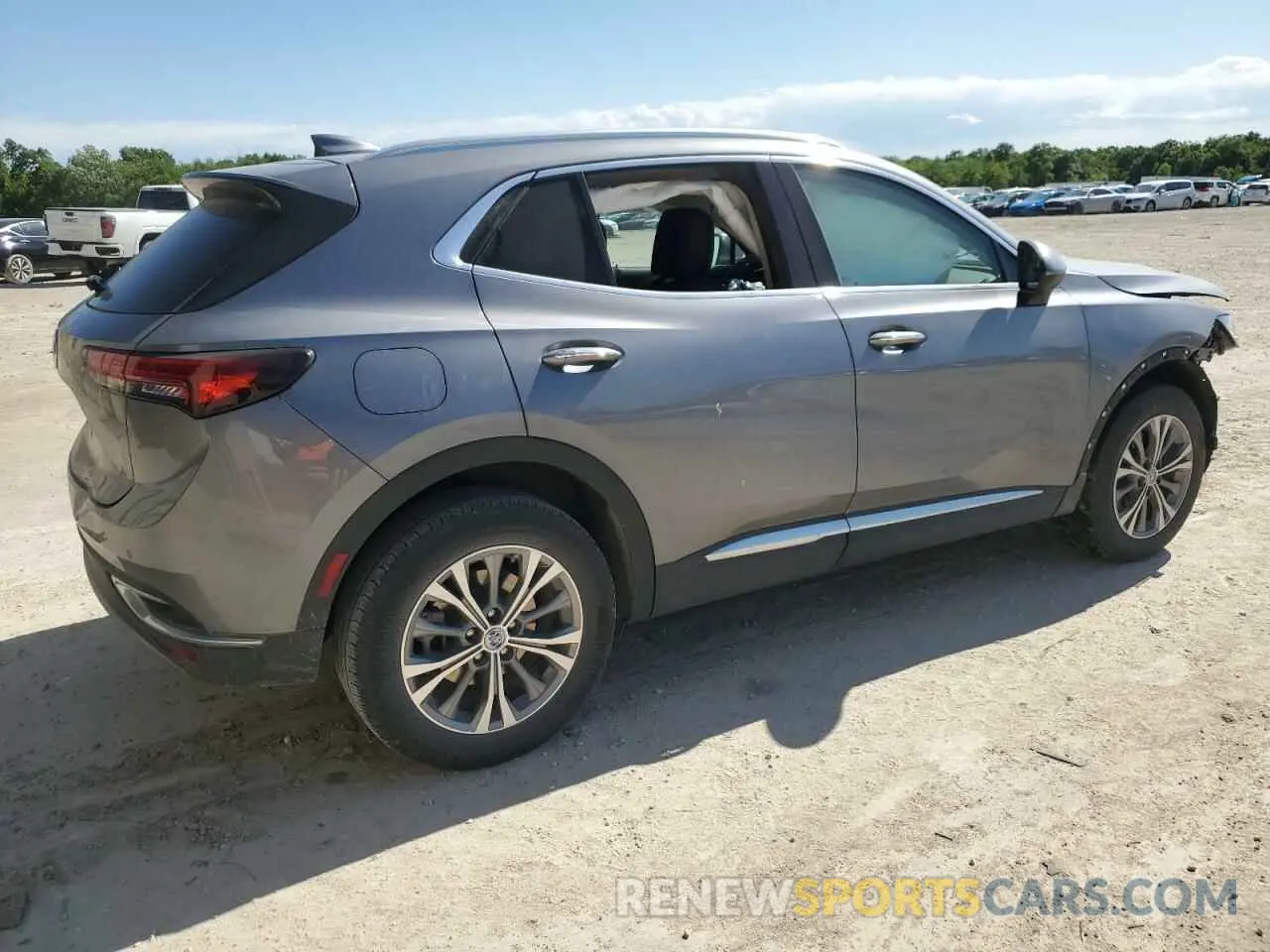 3 Фотография поврежденного автомобиля LRBAZLR44ND062033 BUICK ENVISION 2022