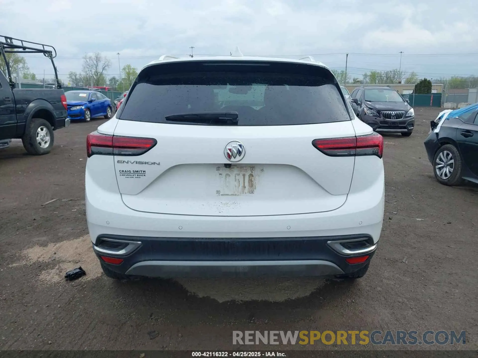 17 Photograph of a damaged car LRBAZLR44ND126457 BUICK ENVISION 2022