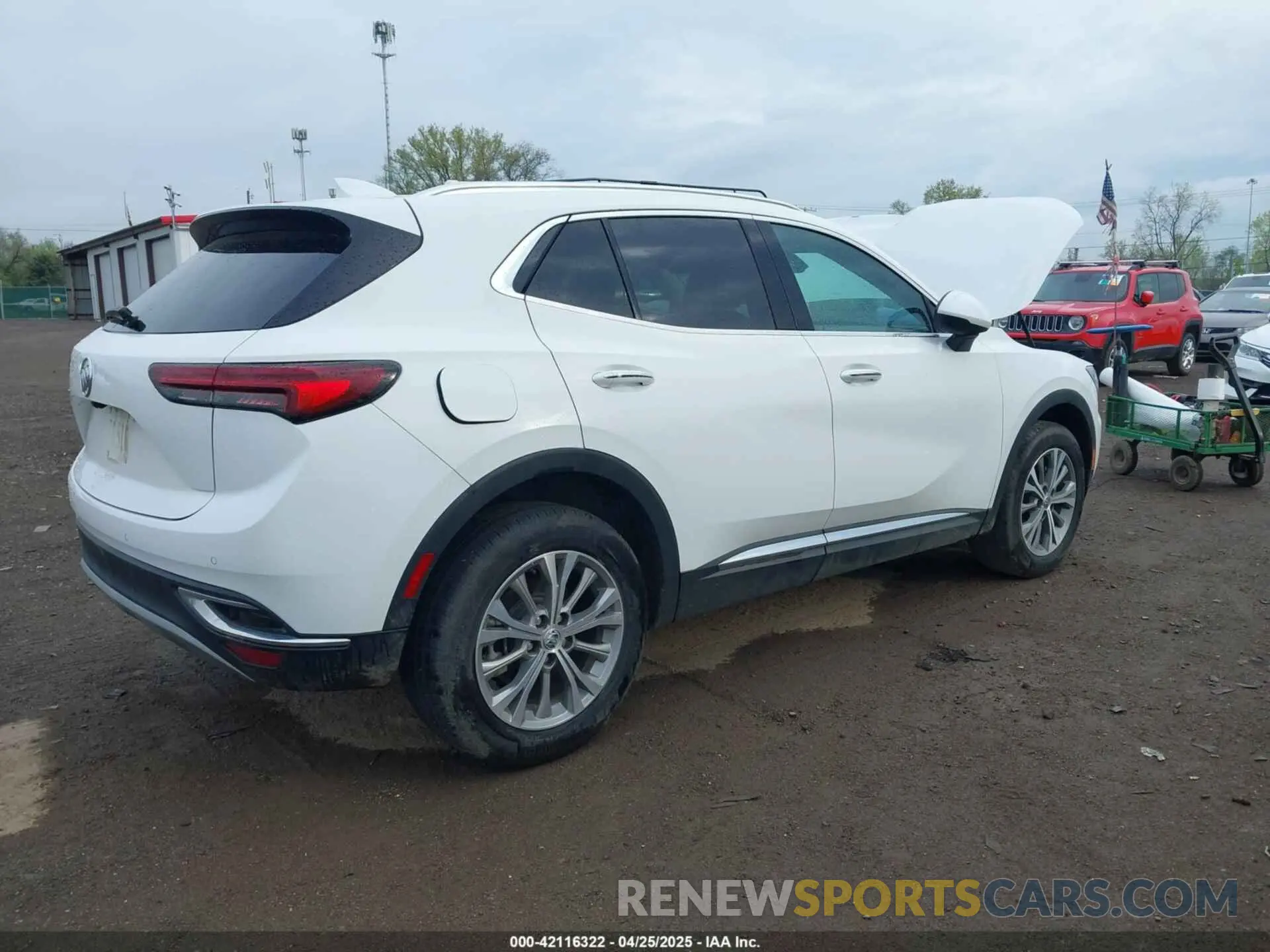 4 Photograph of a damaged car LRBAZLR44ND126457 BUICK ENVISION 2022