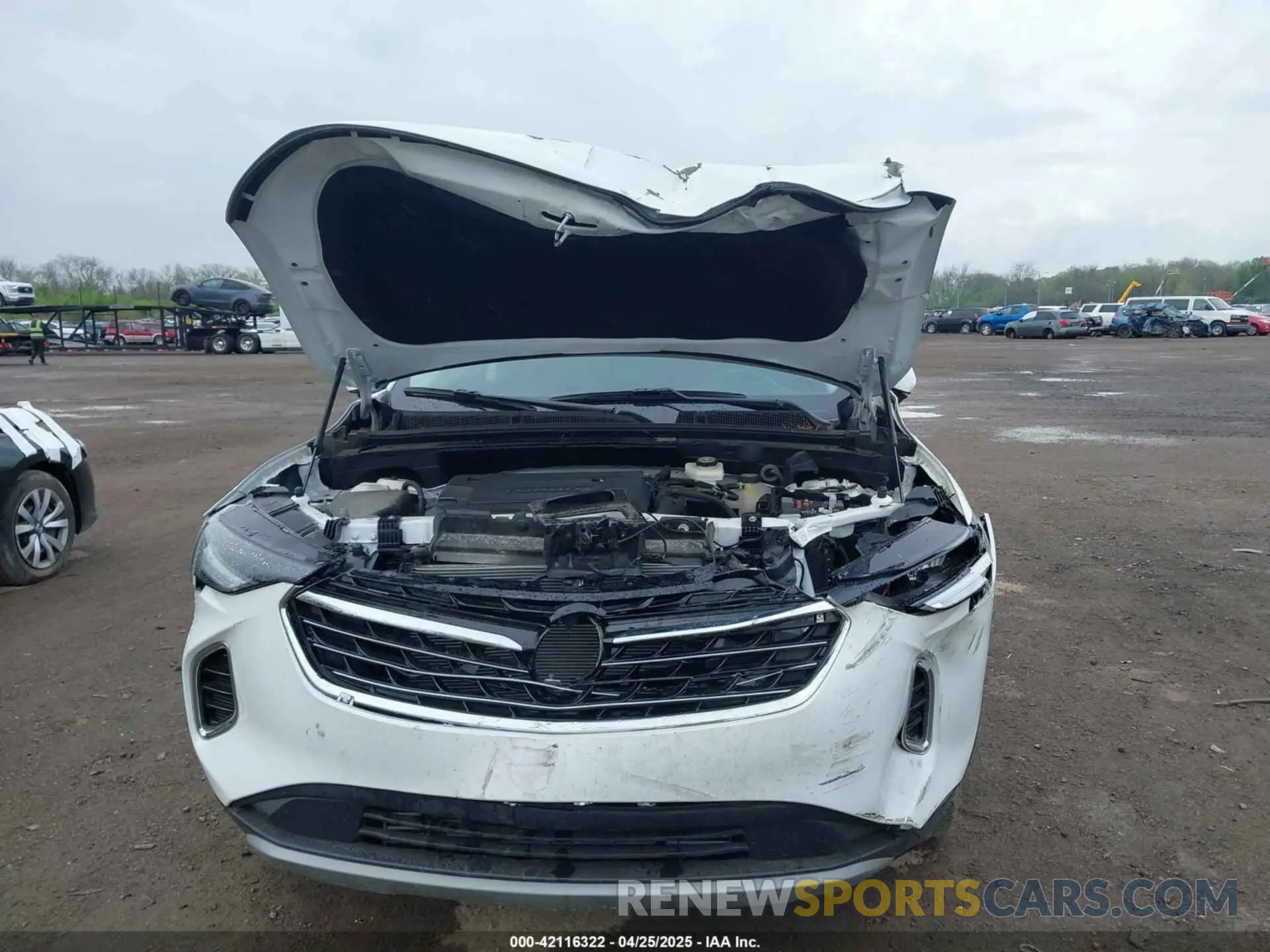 6 Photograph of a damaged car LRBAZLR44ND126457 BUICK ENVISION 2022