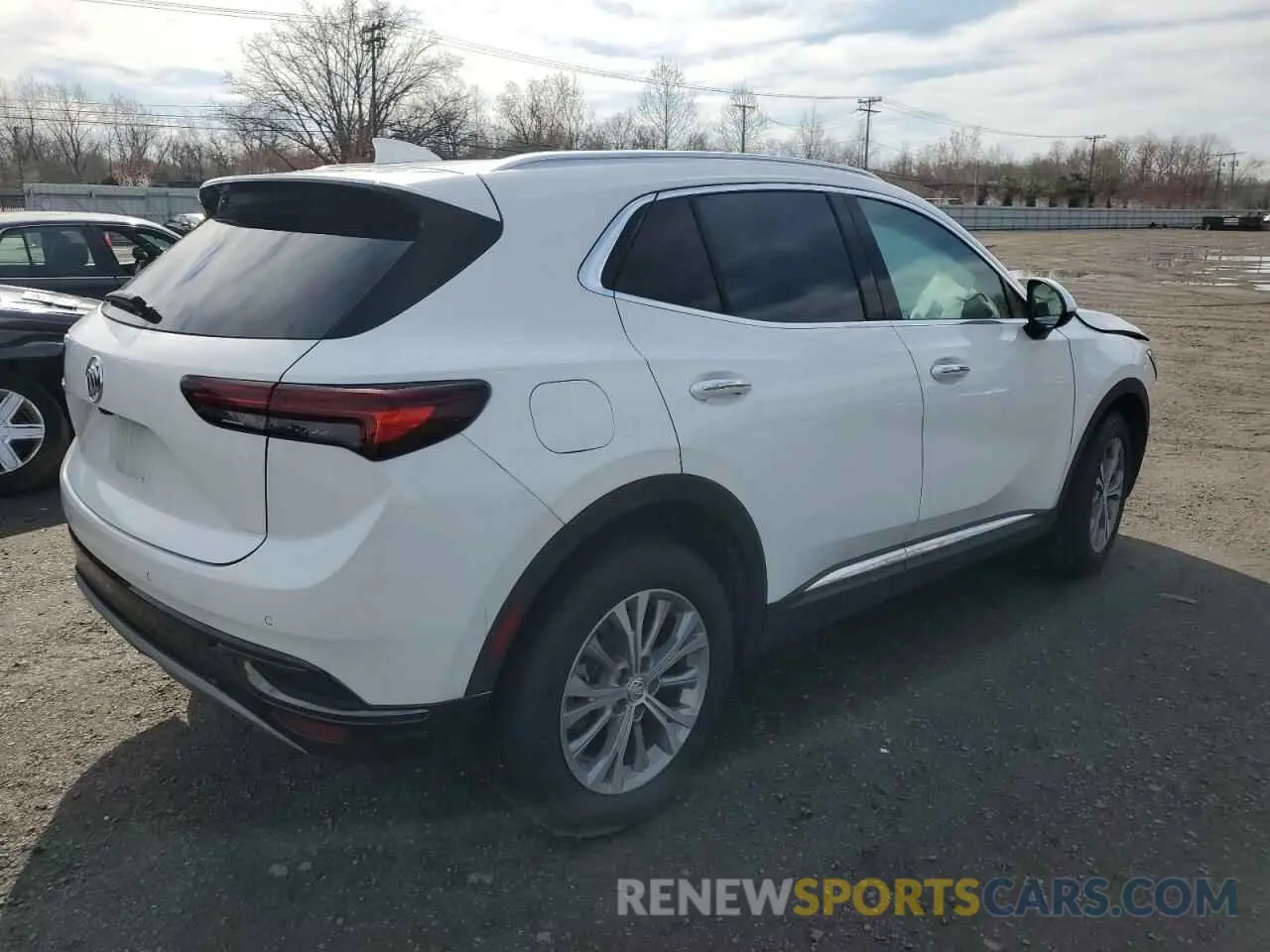 3 Фотография поврежденного автомобиля LRBAZLR44ND165226 BUICK ENVISION 2022