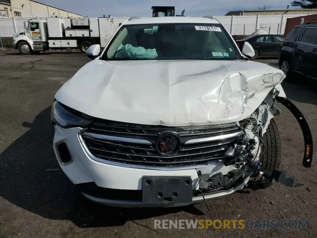 5 Фотография поврежденного автомобиля LRBAZLR44ND165226 BUICK ENVISION 2022