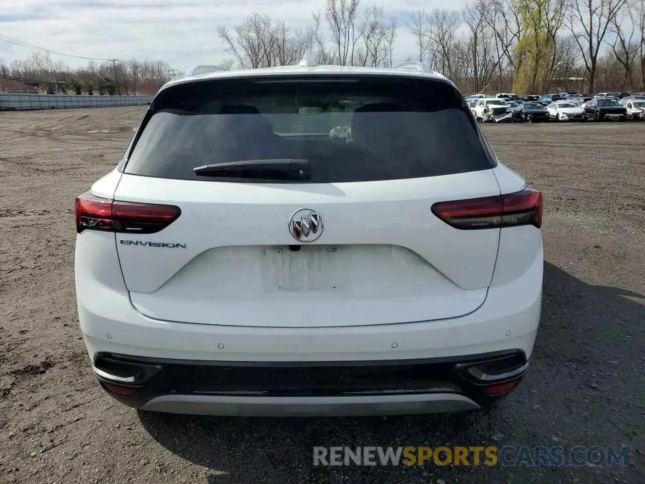 6 Фотография поврежденного автомобиля LRBAZLR44ND165226 BUICK ENVISION 2022