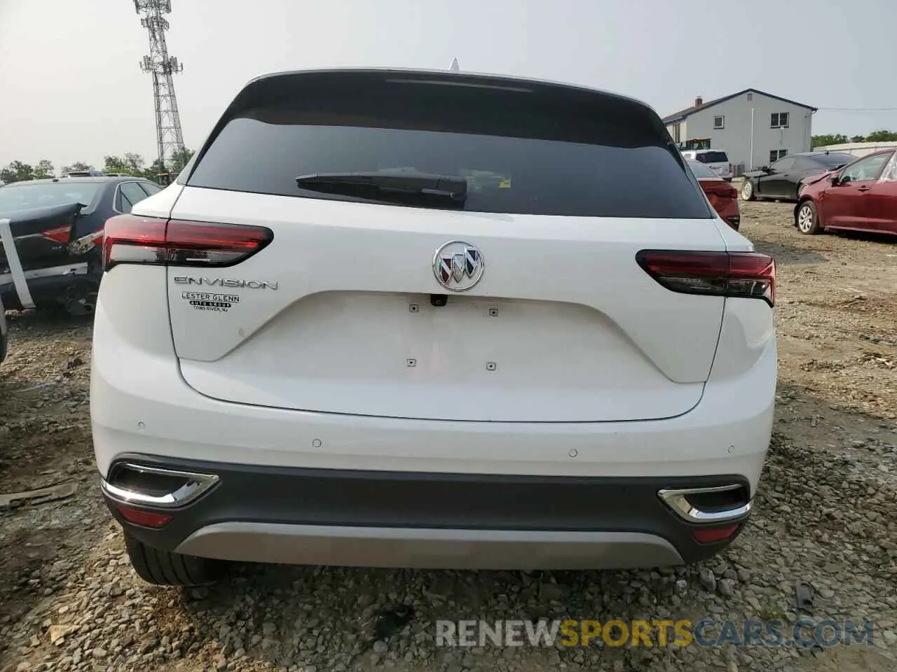 6 Фотография поврежденного автомобиля LRBAZLR45ND125303 BUICK ENVISION 2022