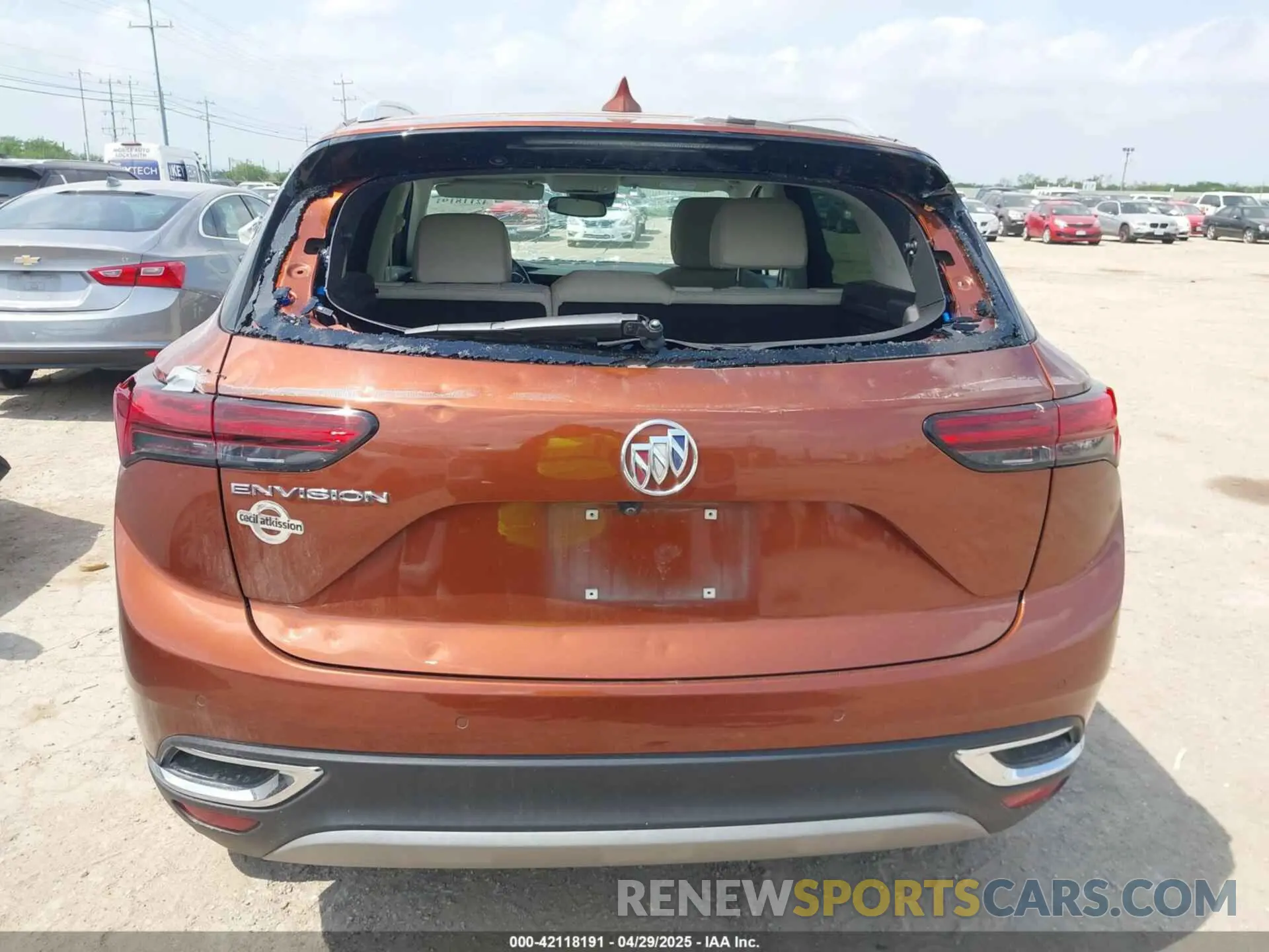 16 Фотография поврежденного автомобиля LRBAZLR46ND064723 BUICK ENVISION 2022