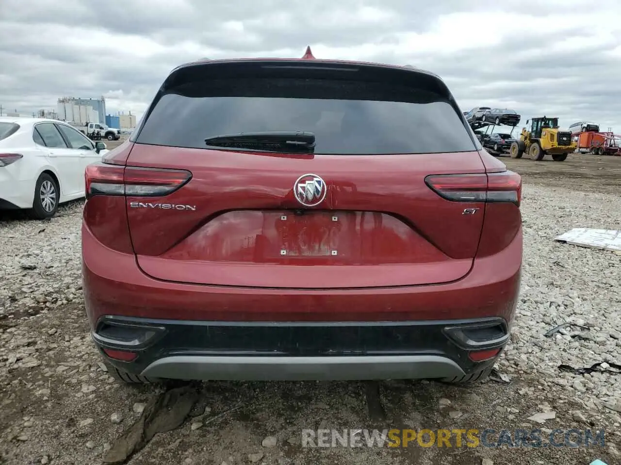 6 Photograph of a damaged car LRBAZLR46ND109658 BUICK ENVISION 2022