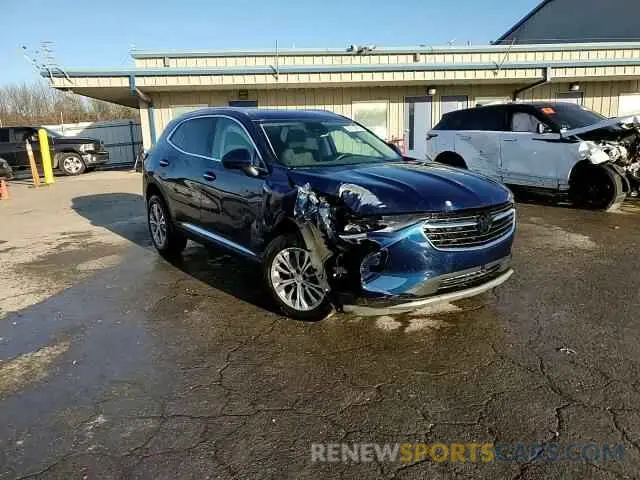 14 Фотография поврежденного автомобиля LRBAZLR46ND137623 BUICK ENVISION 2022