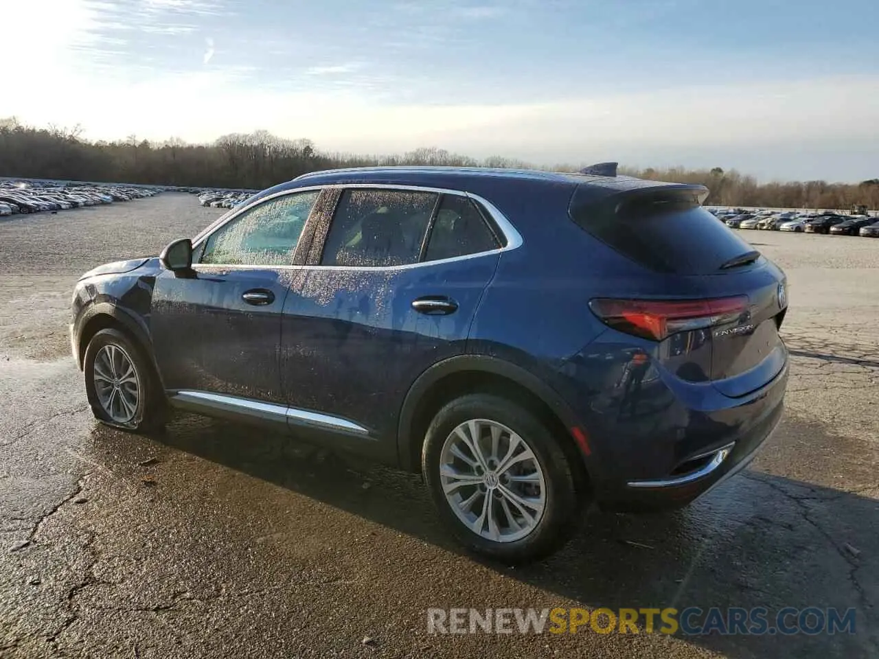 2 Фотография поврежденного автомобиля LRBAZLR46ND137623 BUICK ENVISION 2022