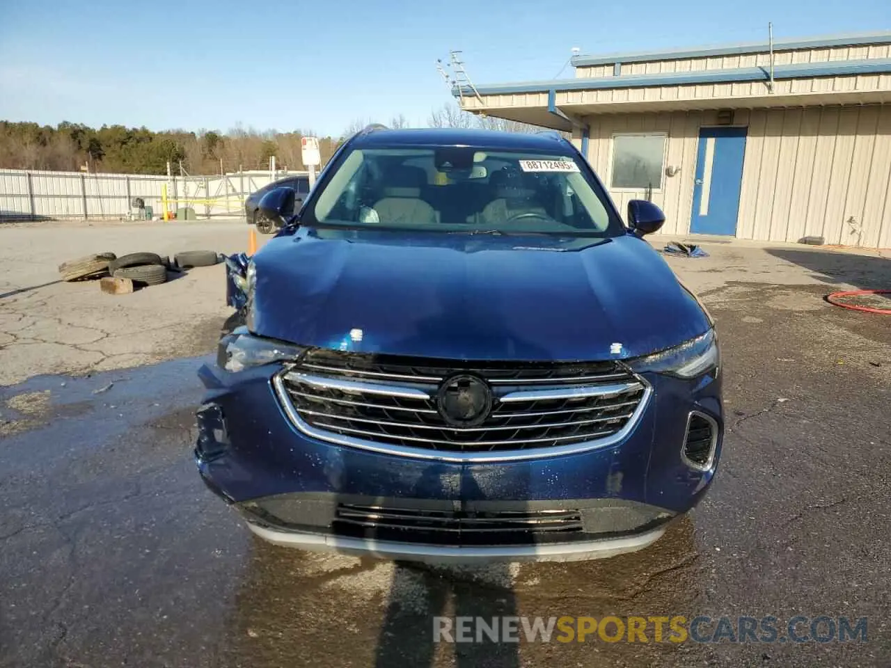 5 Фотография поврежденного автомобиля LRBAZLR46ND137623 BUICK ENVISION 2022