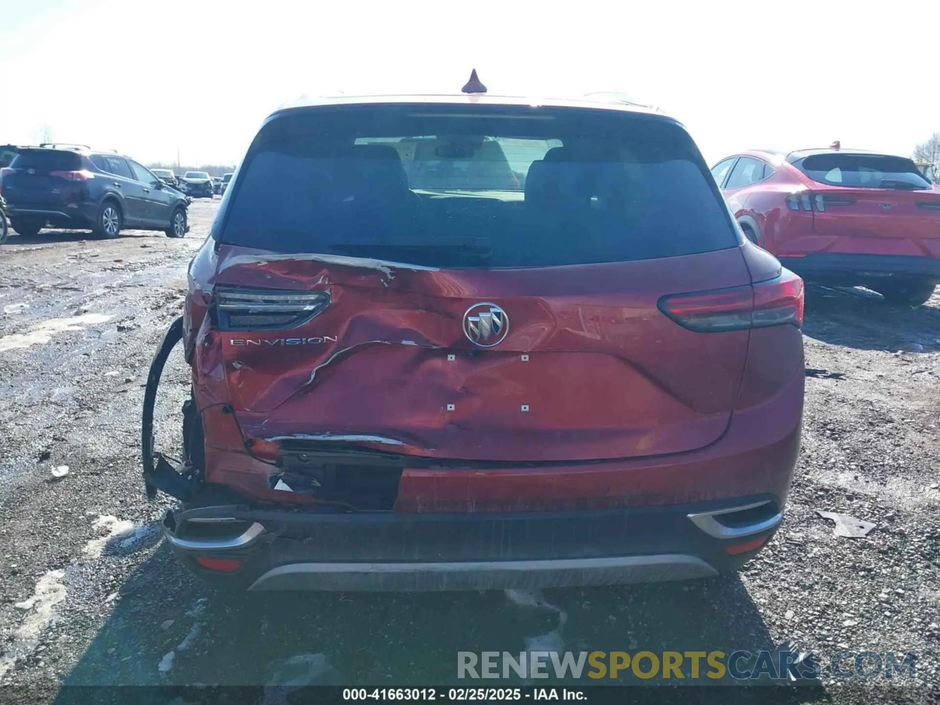 16 Фотография поврежденного автомобиля LRBAZLR47ND139896 BUICK ENVISION 2022