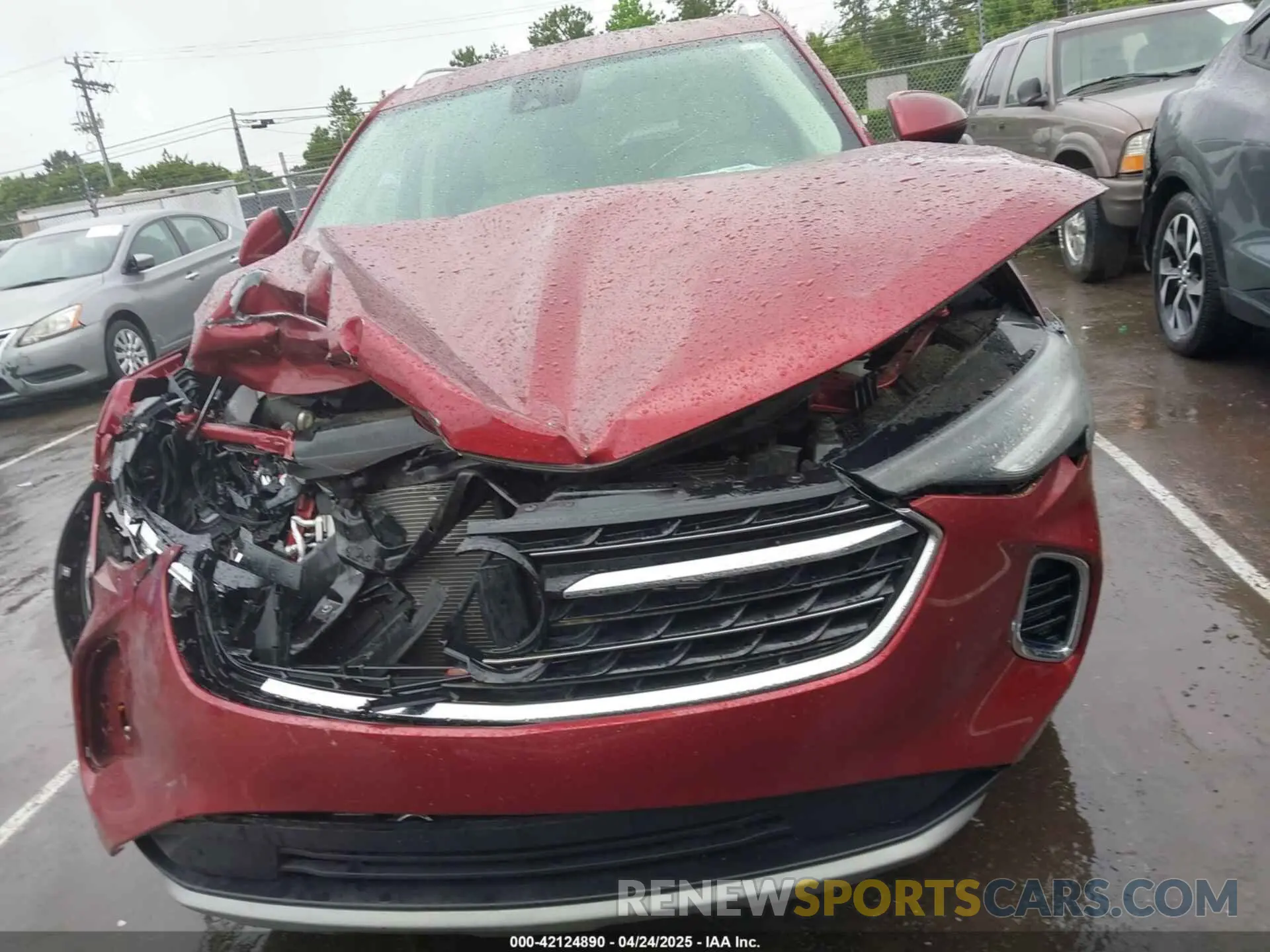 12 Фотография поврежденного автомобиля LRBFZNR40ND136355 BUICK ENVISION 2022