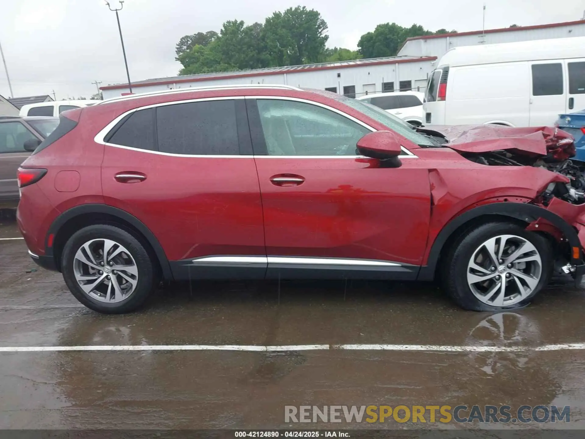 13 Фотография поврежденного автомобиля LRBFZNR40ND136355 BUICK ENVISION 2022