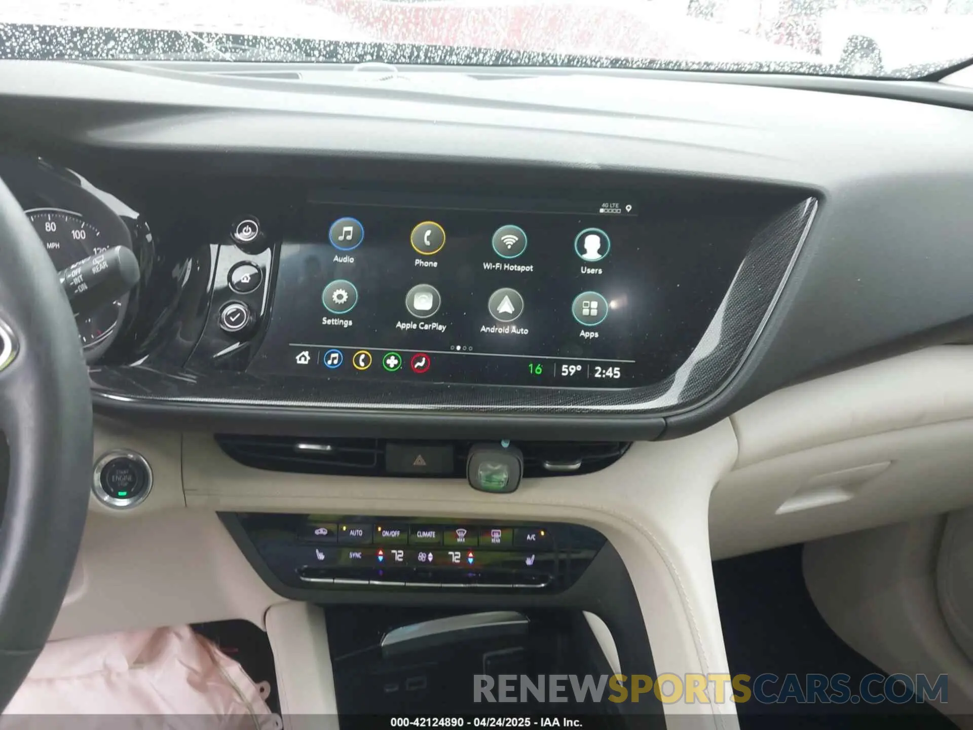 19 Фотография поврежденного автомобиля LRBFZNR40ND136355 BUICK ENVISION 2022