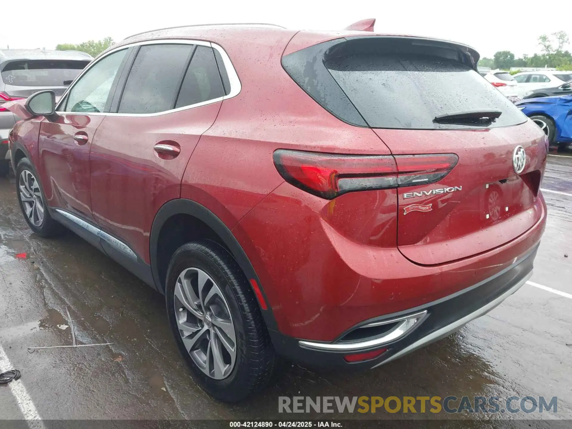 3 Фотография поврежденного автомобиля LRBFZNR40ND136355 BUICK ENVISION 2022