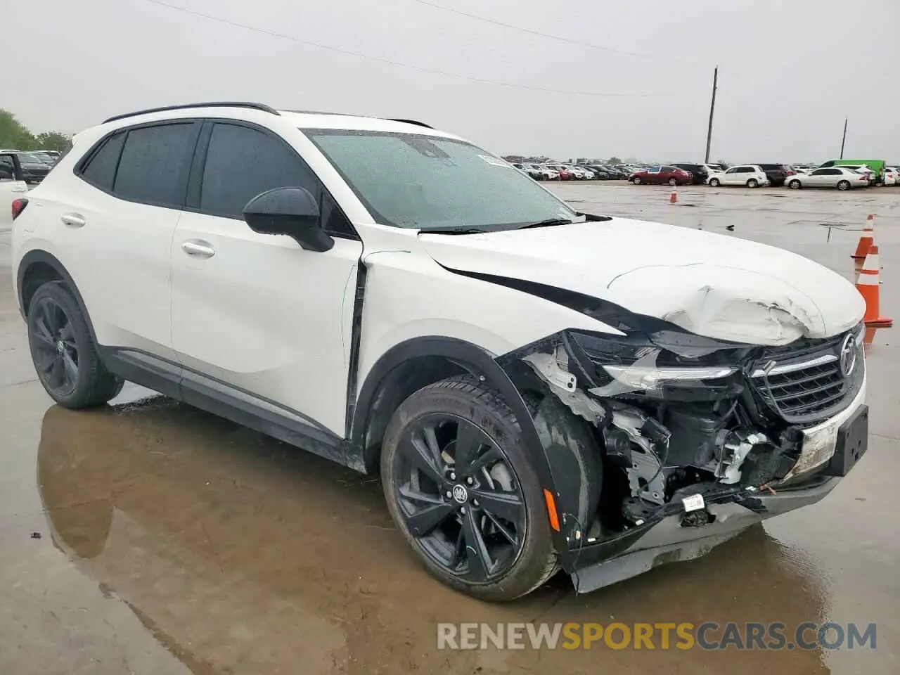 4 Photograph of a damaged car LRBFZNR40ND161711 BUICK ENVISION 2022