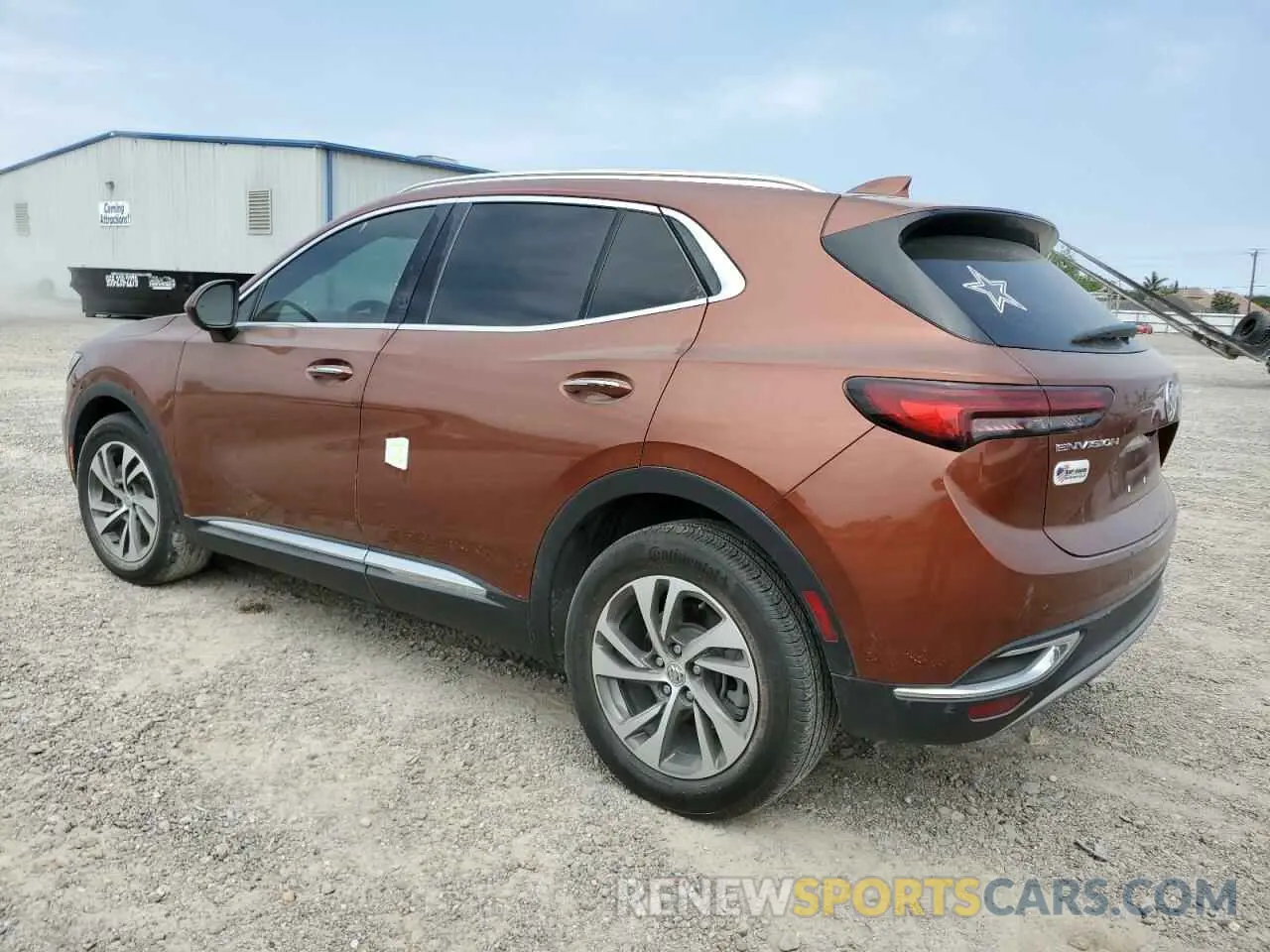 2 Фотография поврежденного автомобиля LRBFZNR41ND021151 BUICK ENVISION 2022