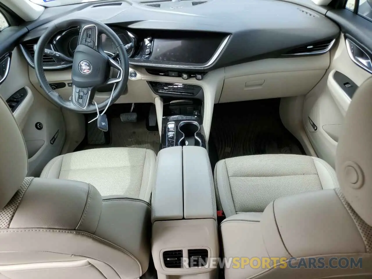 8 Фотография поврежденного автомобиля LRBFZNR41ND021151 BUICK ENVISION 2022