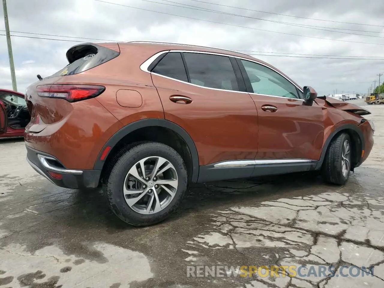 3 Фотография поврежденного автомобиля LRBFZNR41ND050973 BUICK ENVISION 2022