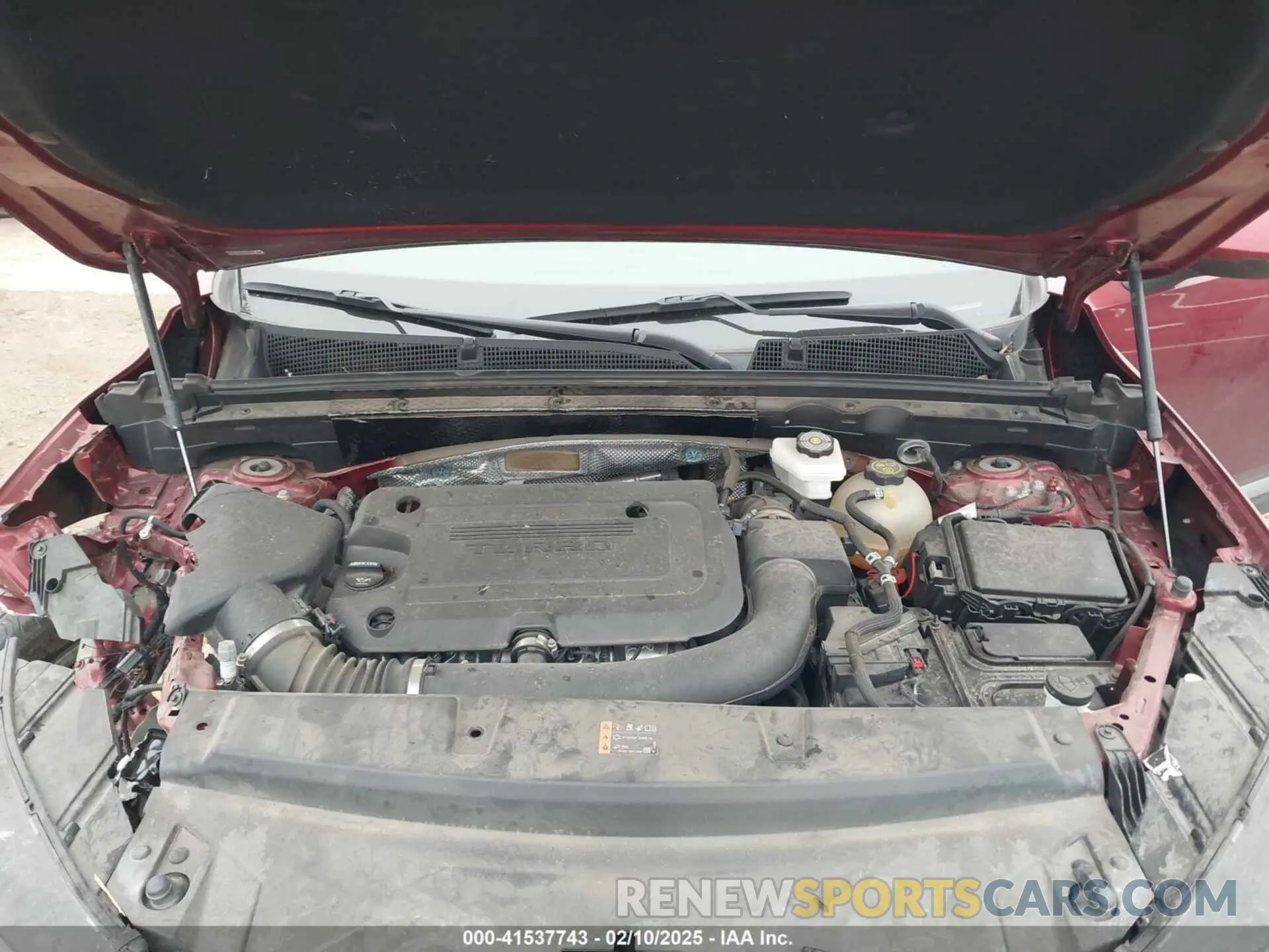 10 Фотография поврежденного автомобиля LRBFZNR43ND136611 BUICK ENVISION 2022