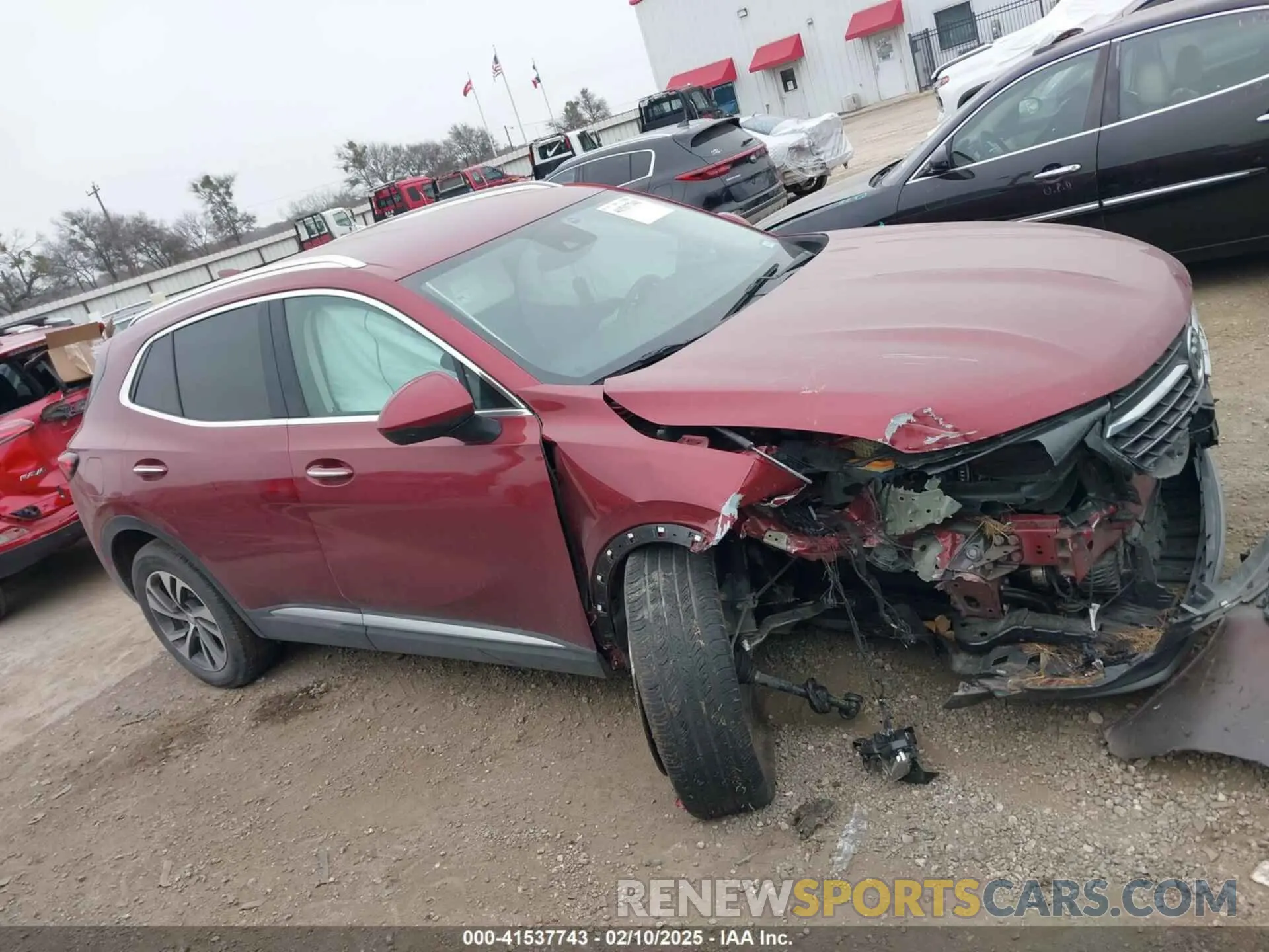 13 Фотография поврежденного автомобиля LRBFZNR43ND136611 BUICK ENVISION 2022