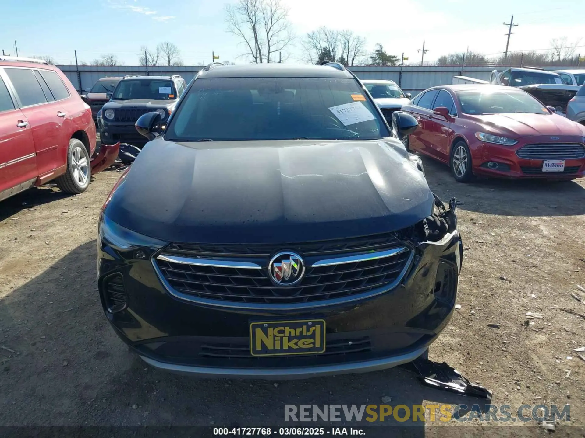 12 Фотография поврежденного автомобиля LRBFZNR44ND020611 BUICK ENVISION 2022