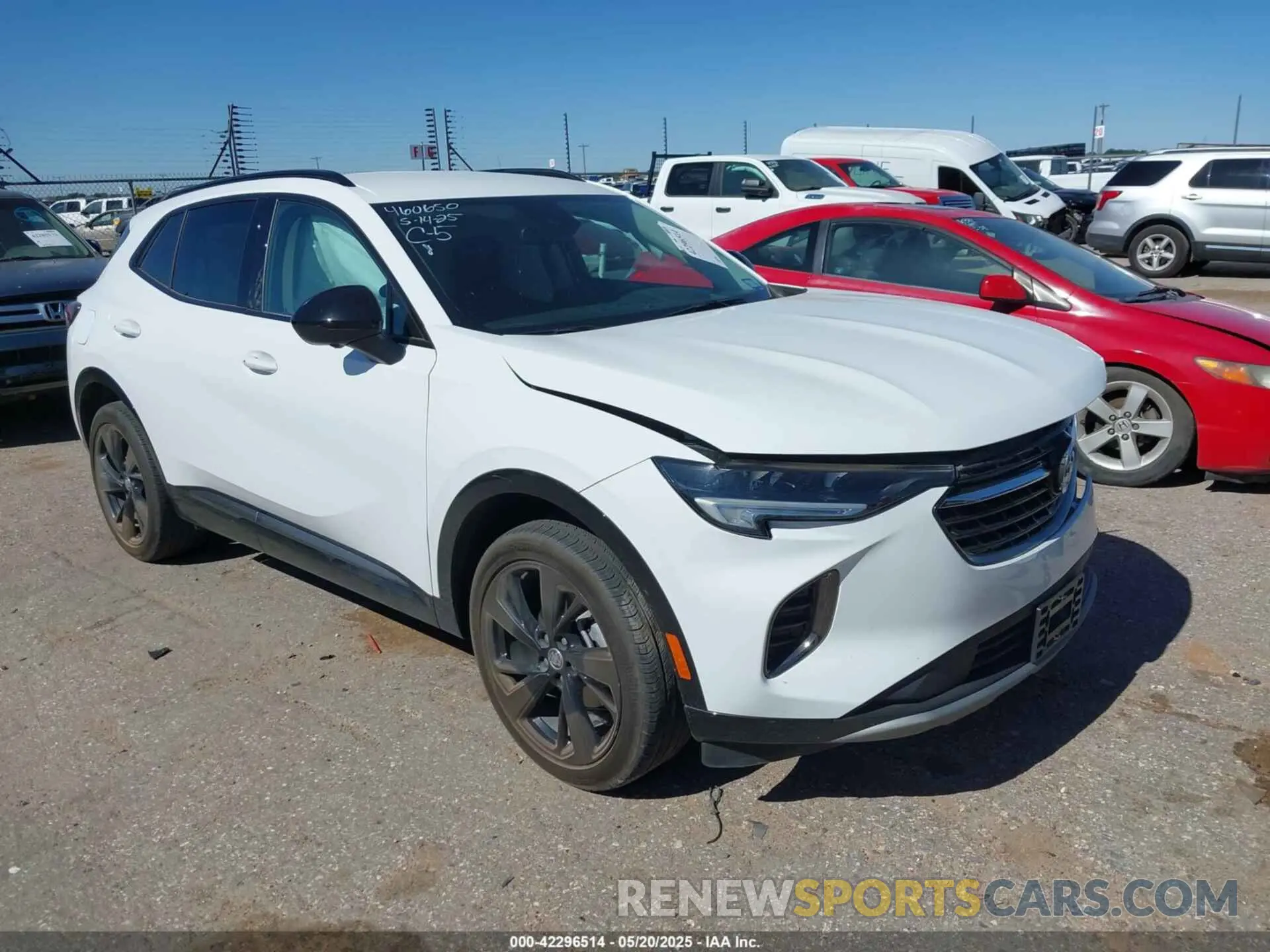1 Photograph of a damaged car LRBFZNR44ND046559 BUICK ENVISION 2022
