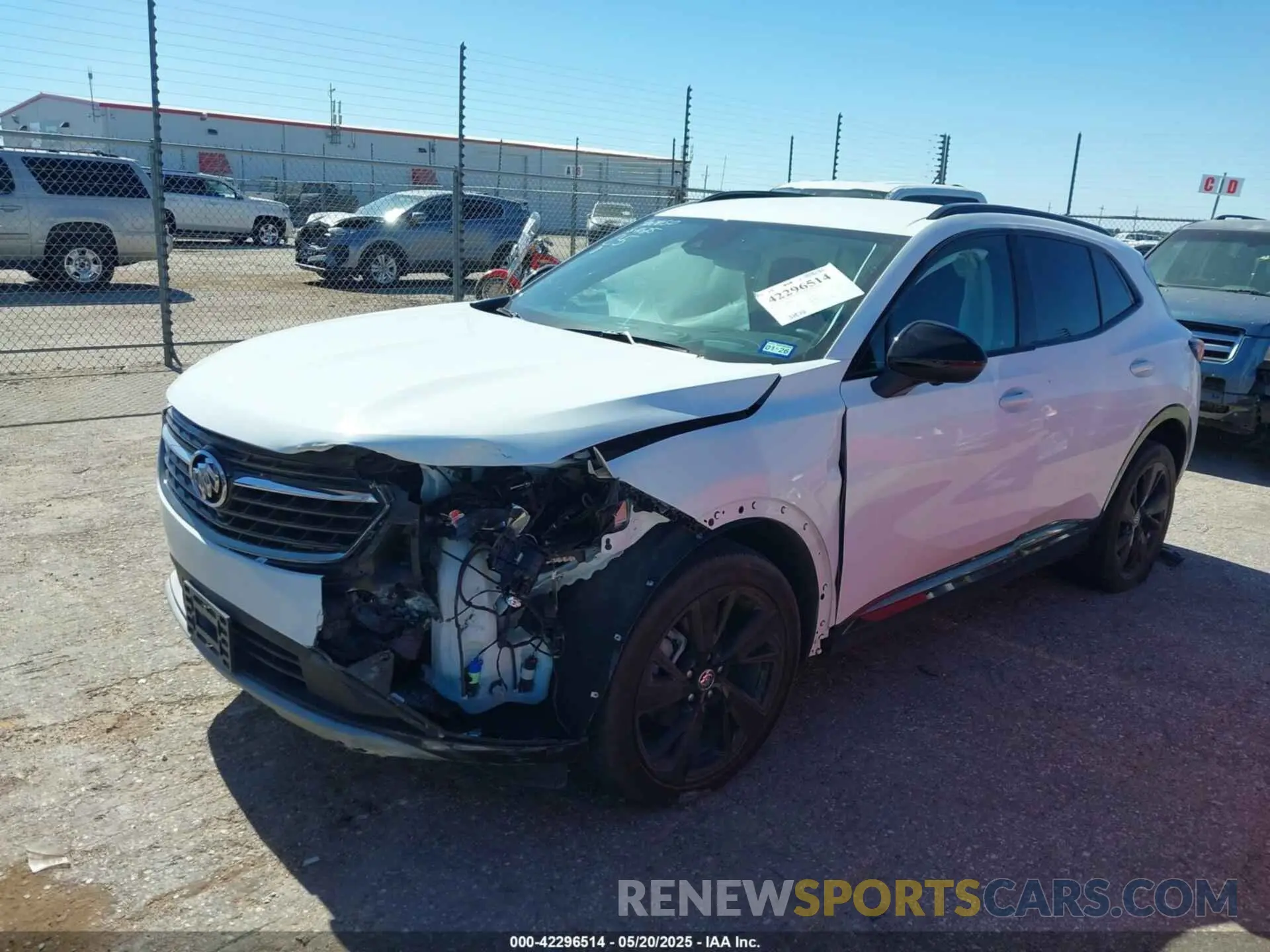 2 Photograph of a damaged car LRBFZNR44ND046559 BUICK ENVISION 2022