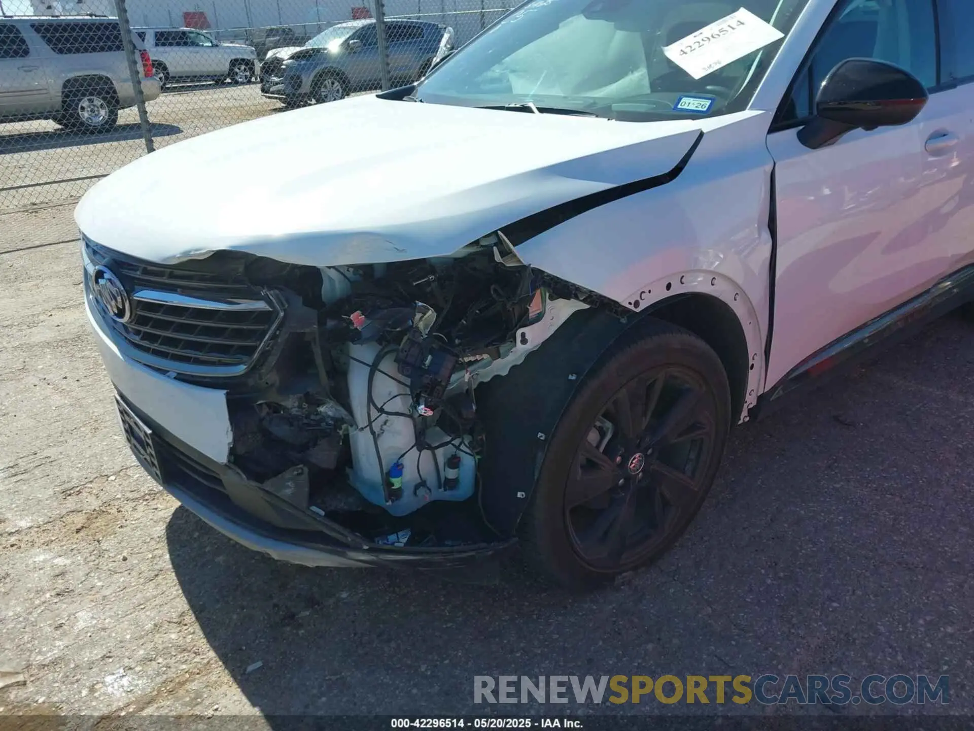 6 Photograph of a damaged car LRBFZNR44ND046559 BUICK ENVISION 2022