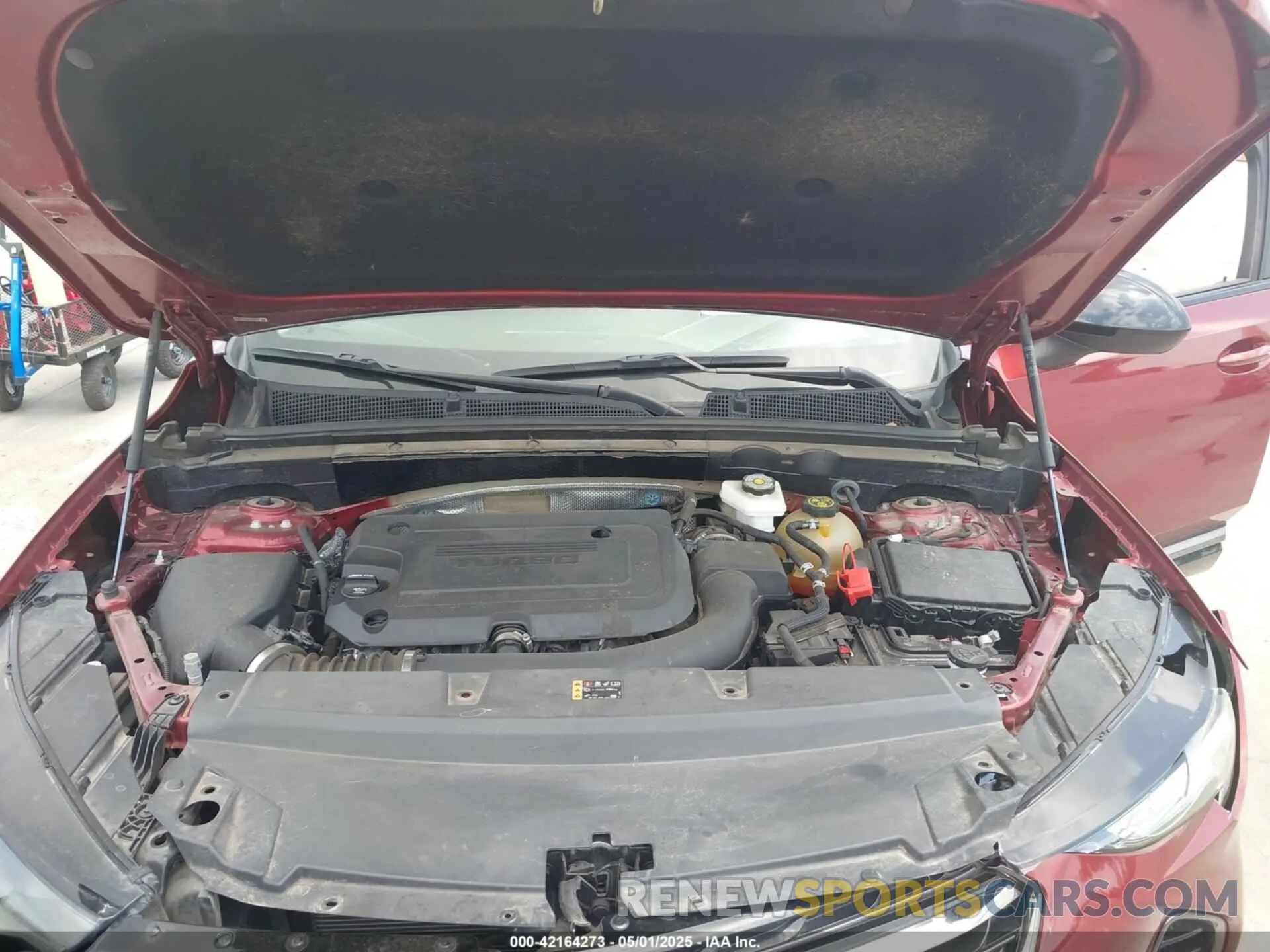10 Photograph of a damaged car LRBFZNR48ND021633 BUICK ENVISION 2022