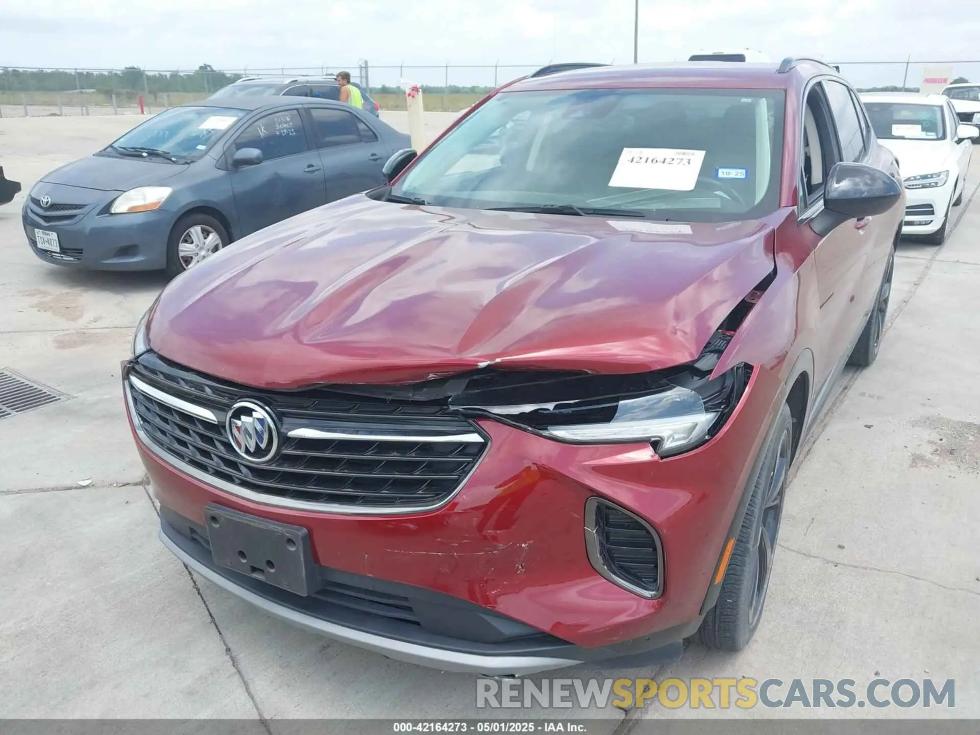 6 Photograph of a damaged car LRBFZNR48ND021633 BUICK ENVISION 2022